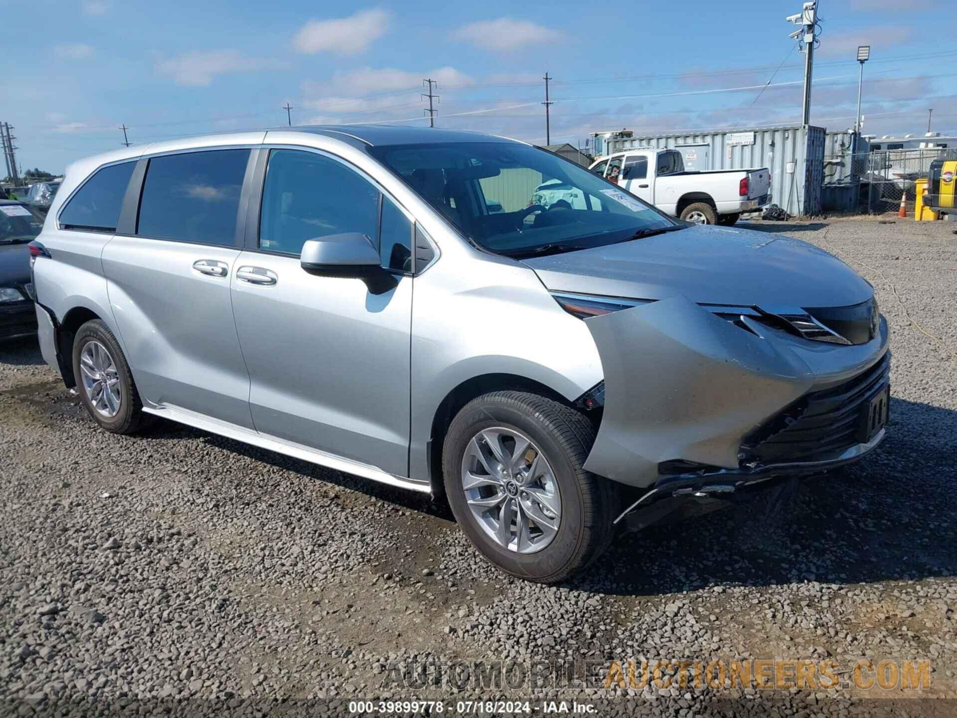 5TDKRKEC0NS112024 TOYOTA SIENNA 2022