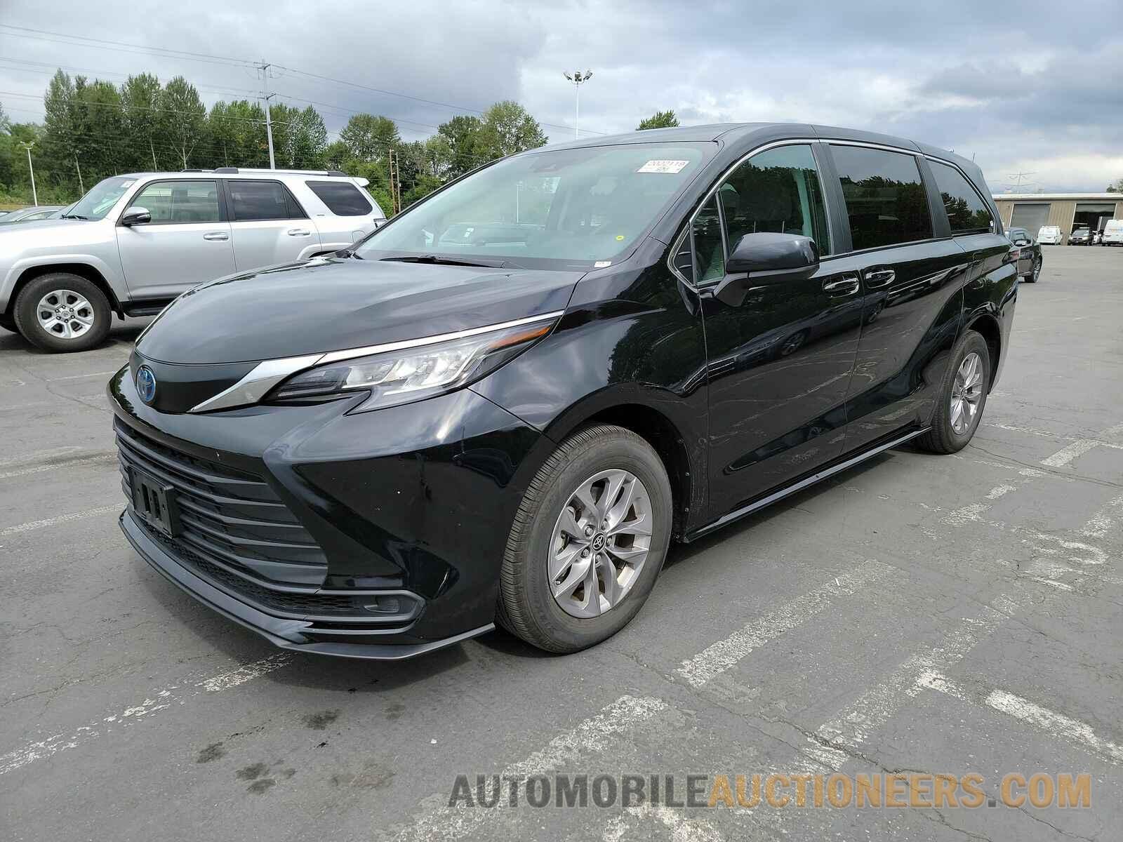 5TDKRKEC0NS125355 Toyota Sienna LE 2022