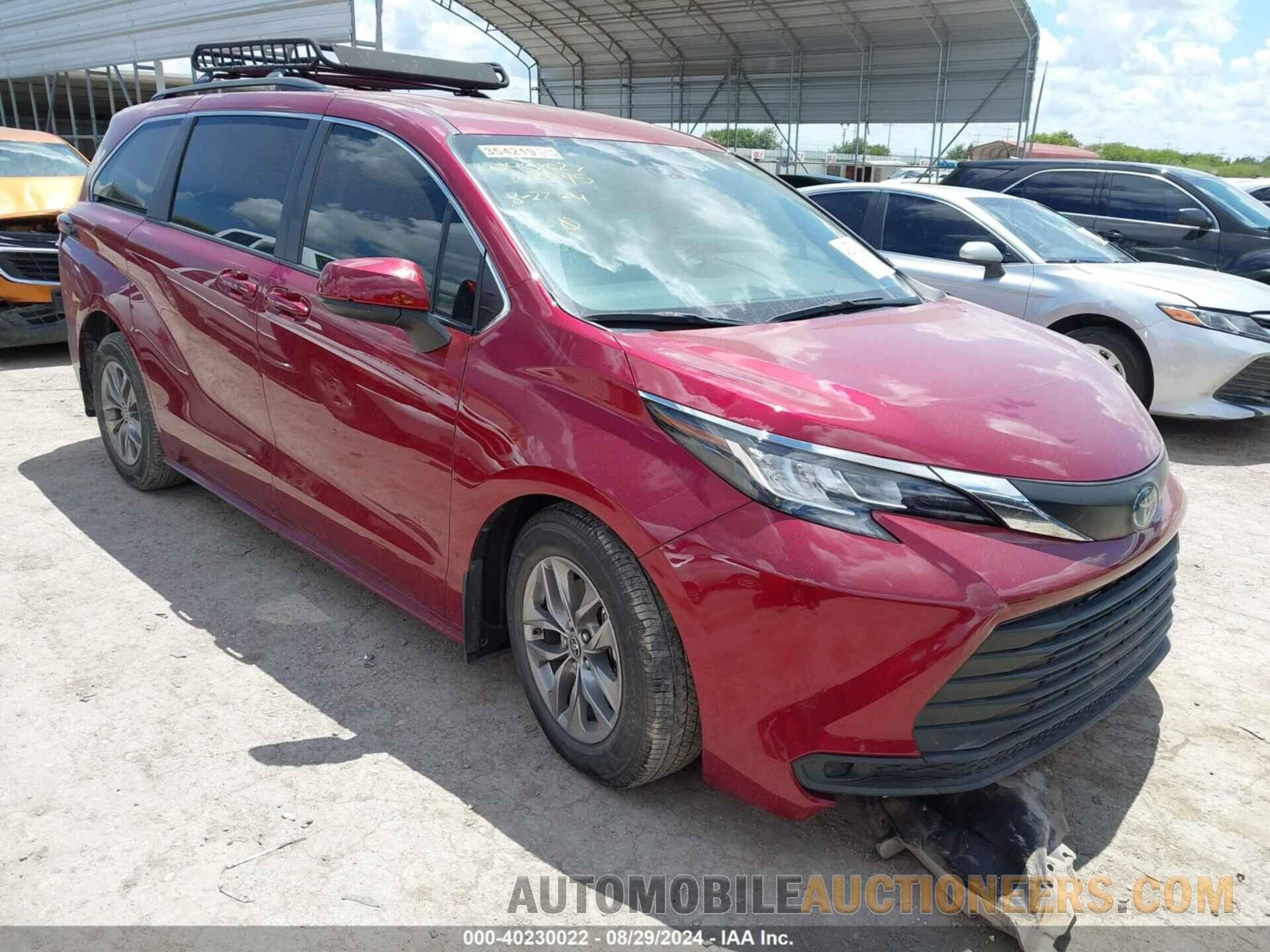 5TDKRKEC0PS143695 TOYOTA SIENNA 2023