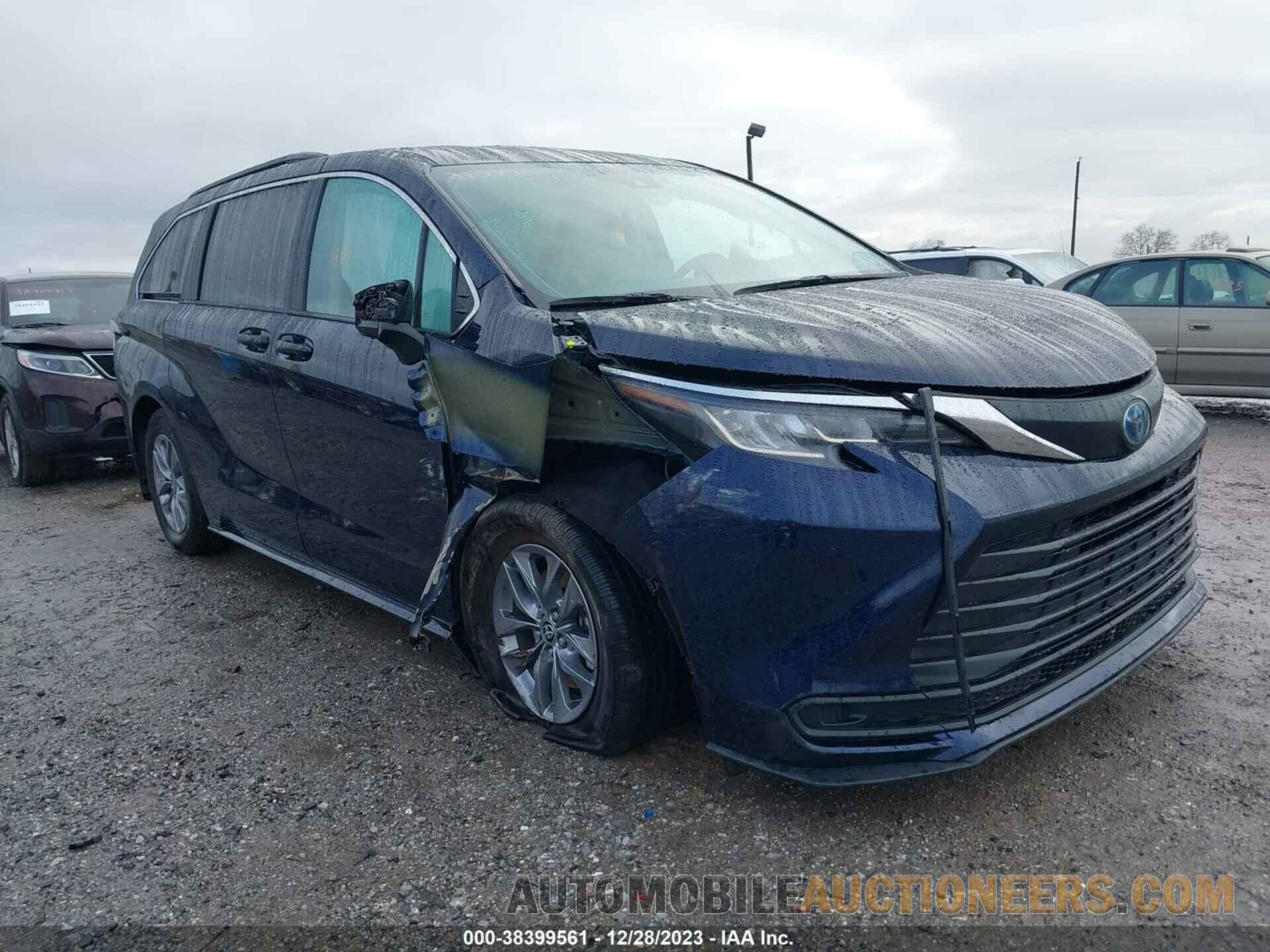 5TDKRKEC0PS145852 TOYOTA SIENNA 2023