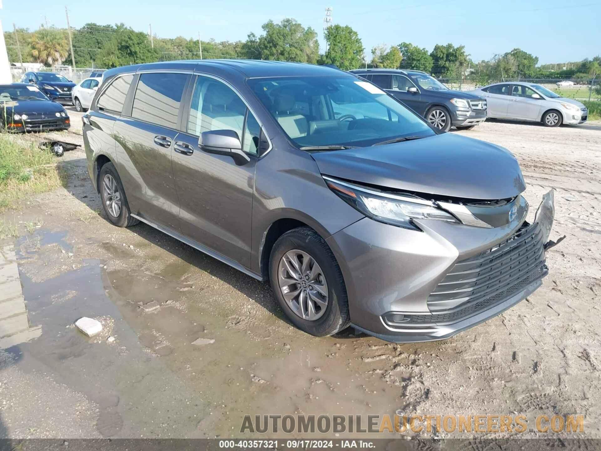 5TDKRKEC0PS157726 TOYOTA SIENNA 2023