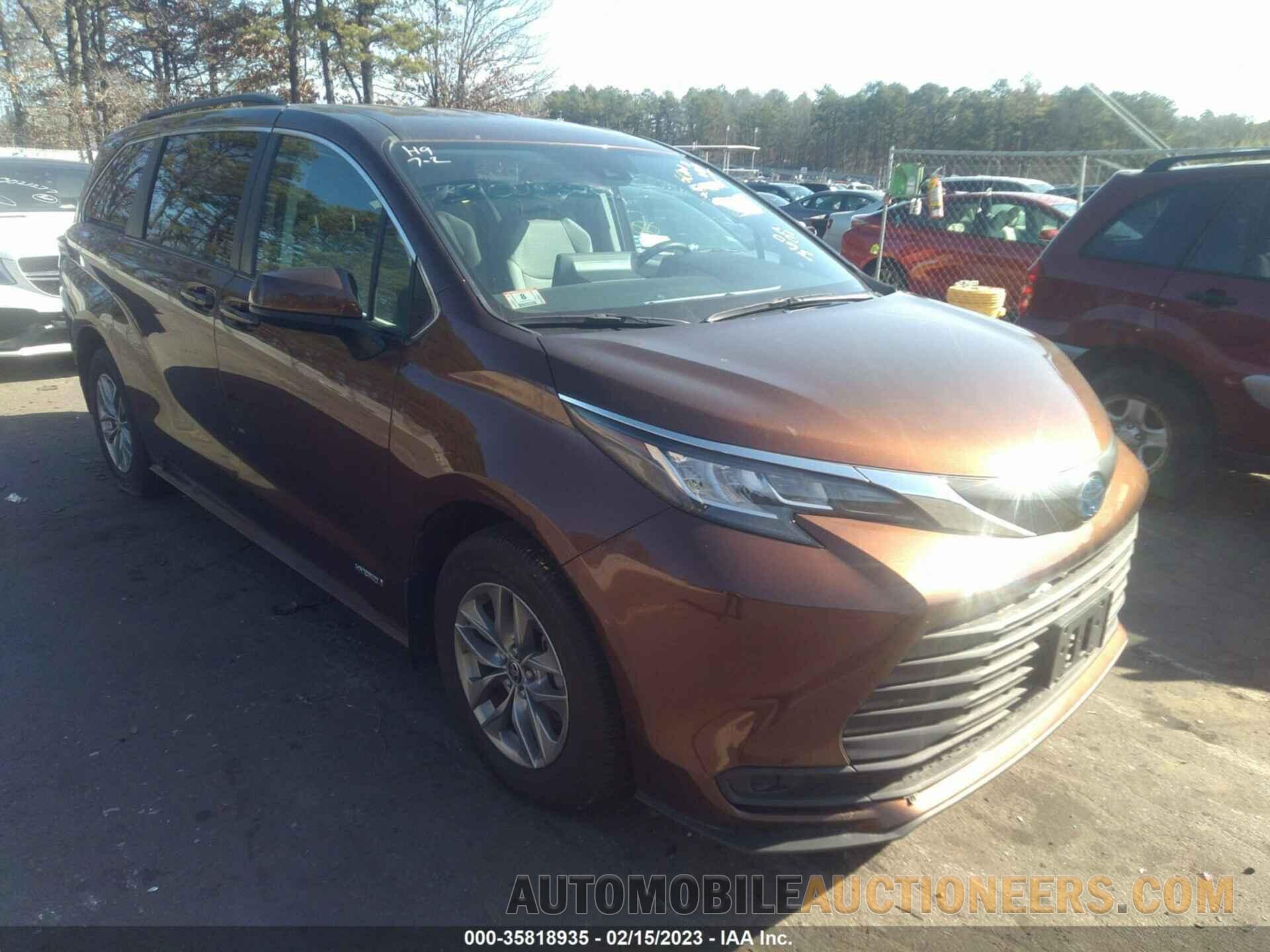 5TDKRKEC1MS062555 TOYOTA SIENNA 2021