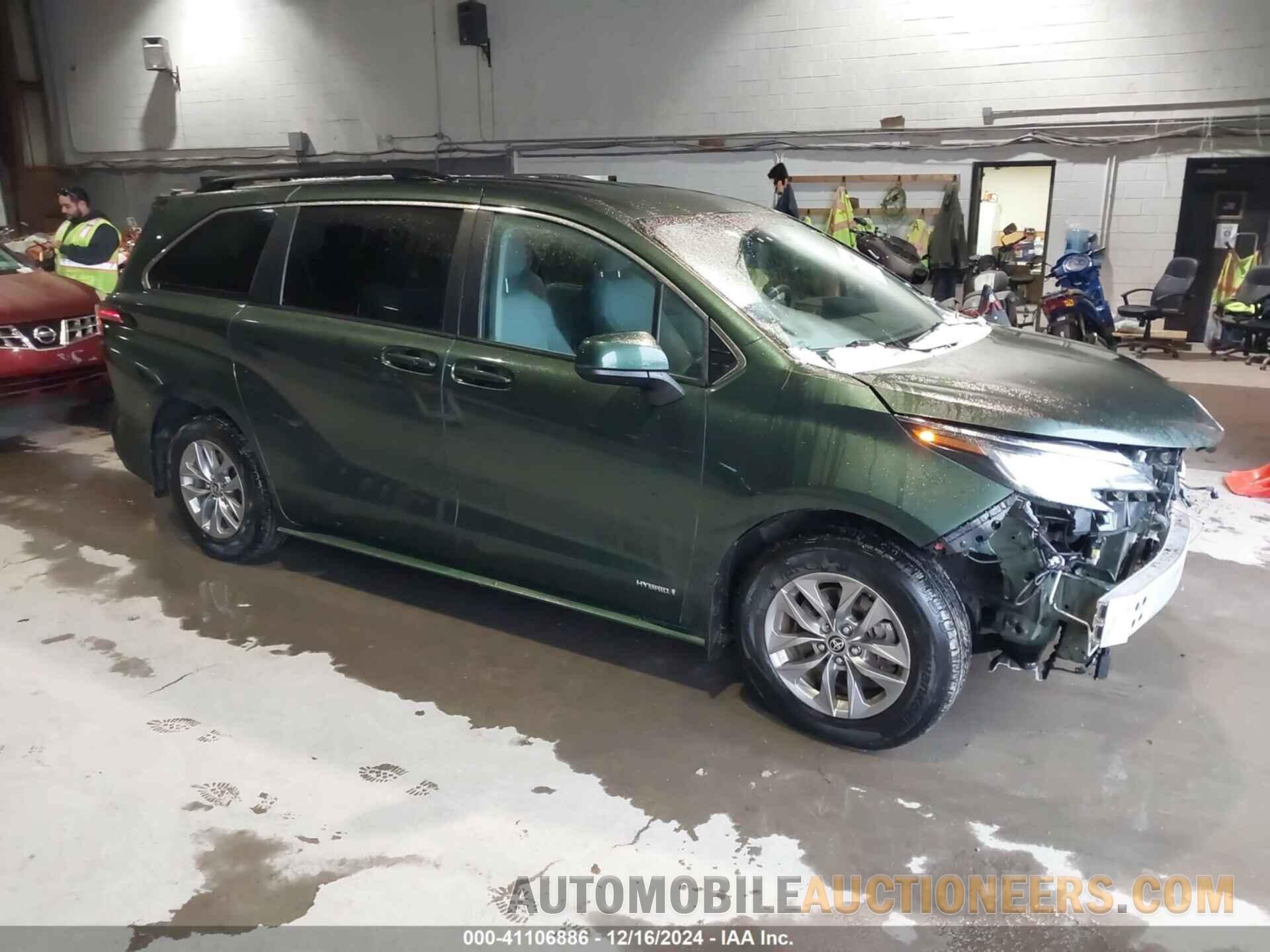 5TDKRKEC1MS071059 TOYOTA SIENNA 2021