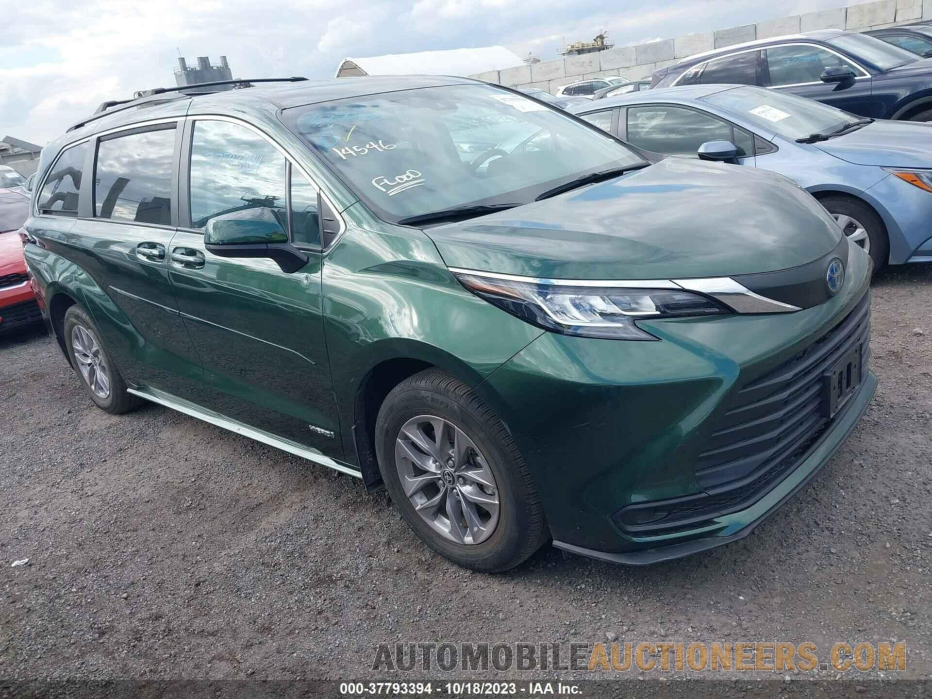 5TDKRKEC1MS074351 TOYOTA SIENNA 2021