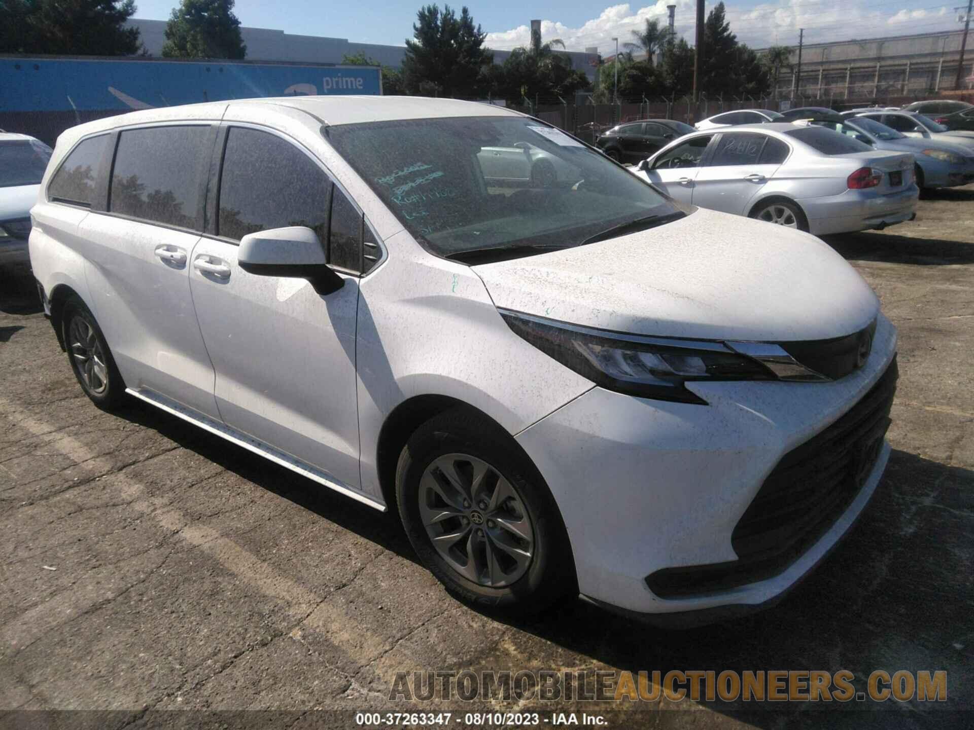 5TDKRKEC1NS122299 TOYOTA SIENNA 2022