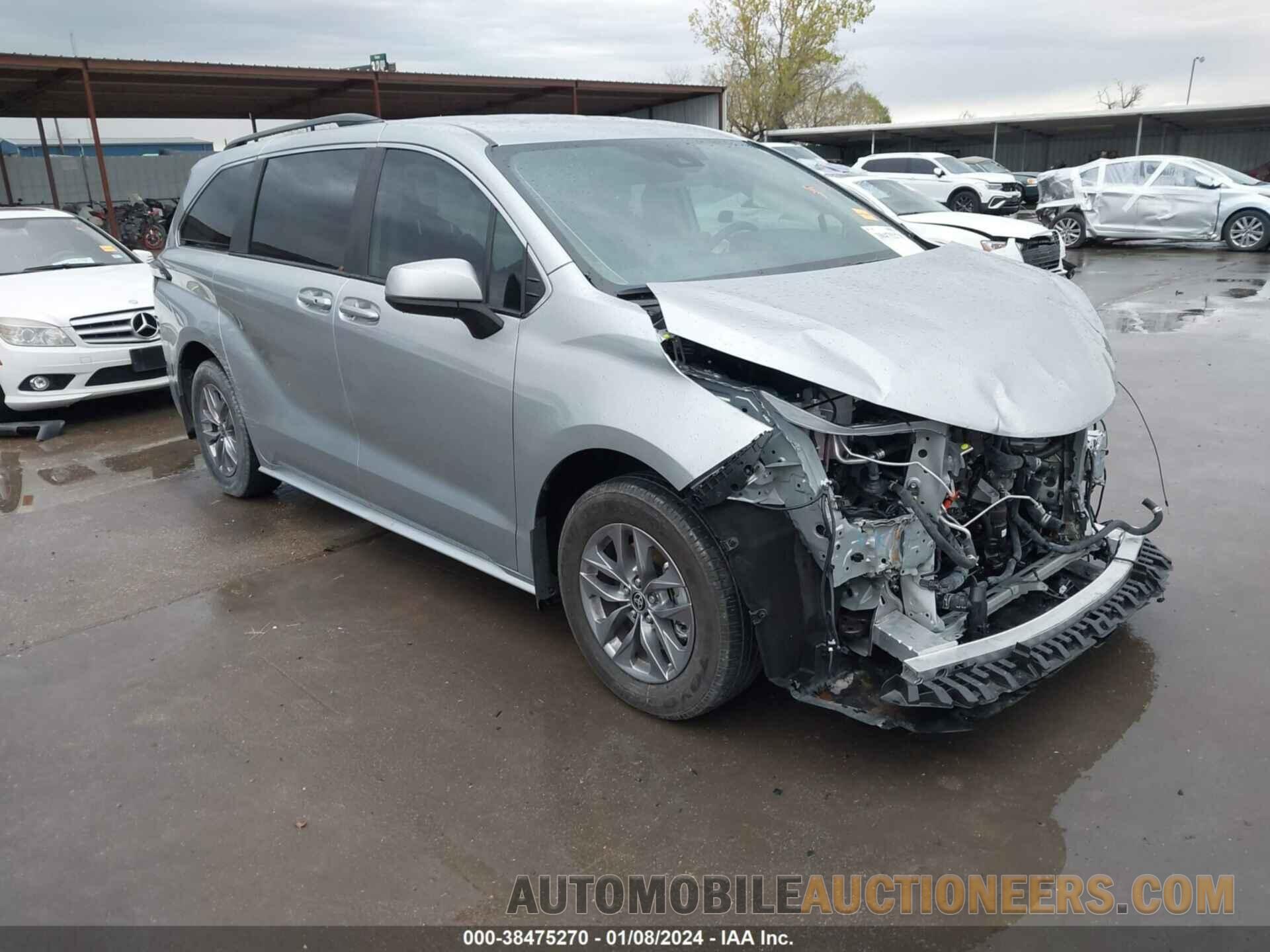 5TDKRKEC1PS164233 TOYOTA SIENNA 2023