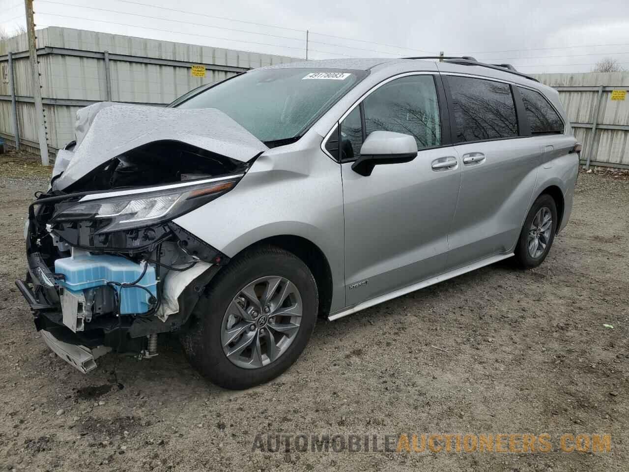 5TDKRKEC2MS062743 TOYOTA SIENNA 2021