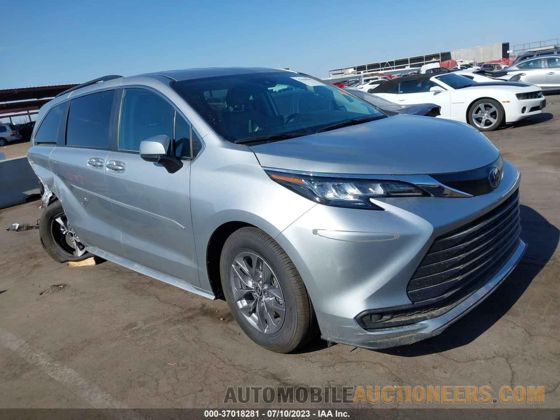 5TDKRKEC2PS143214 TOYOTA SIENNA 2023