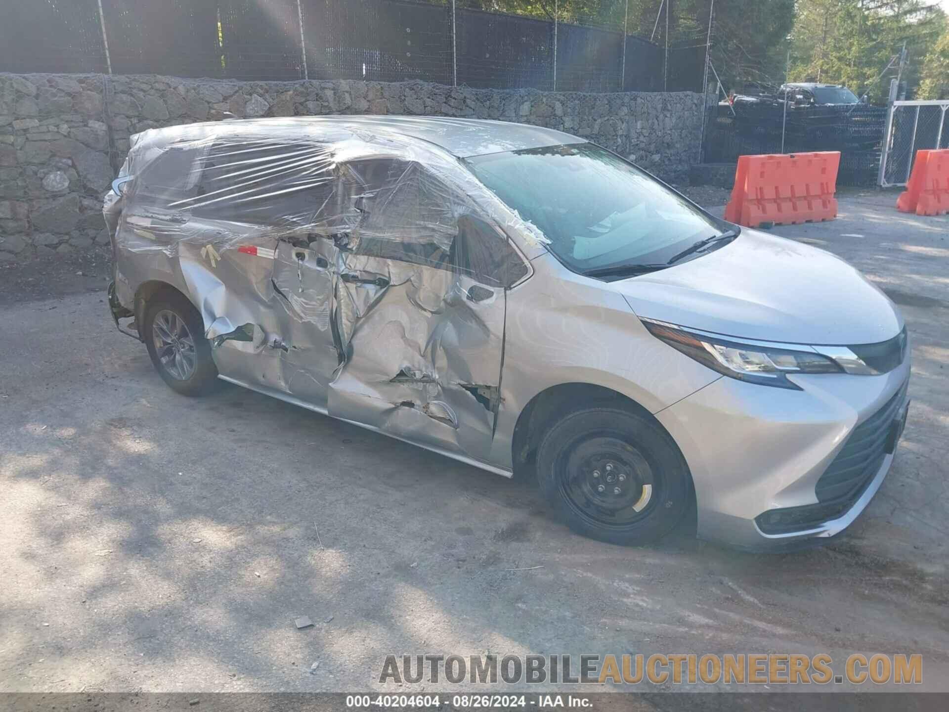 5TDKRKEC2PS165617 TOYOTA SIENNA 2023