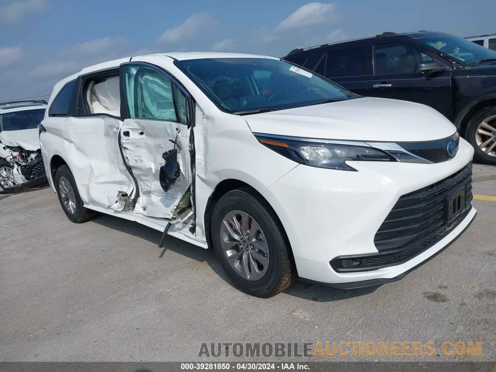 5TDKRKEC2RS196112 TOYOTA SIENNA 2024