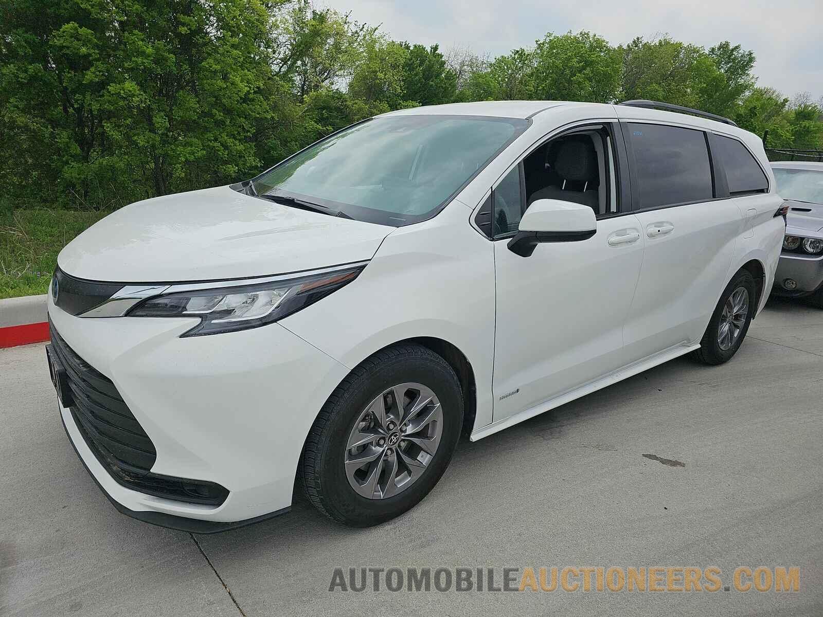 5TDKRKEC3MS024809 Toyota Sienna LE 2021