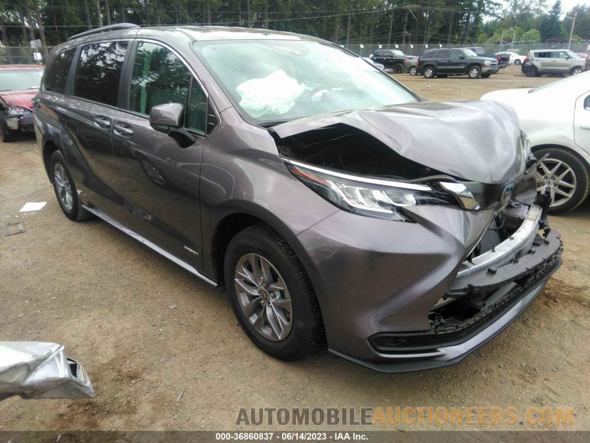 5TDKRKEC3MS066459 TOYOTA SIENNA 2021