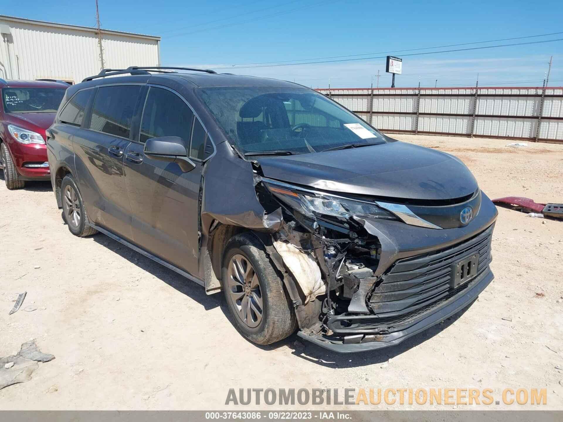 5TDKRKEC3NS098720 TOYOTA SIENNA 2022