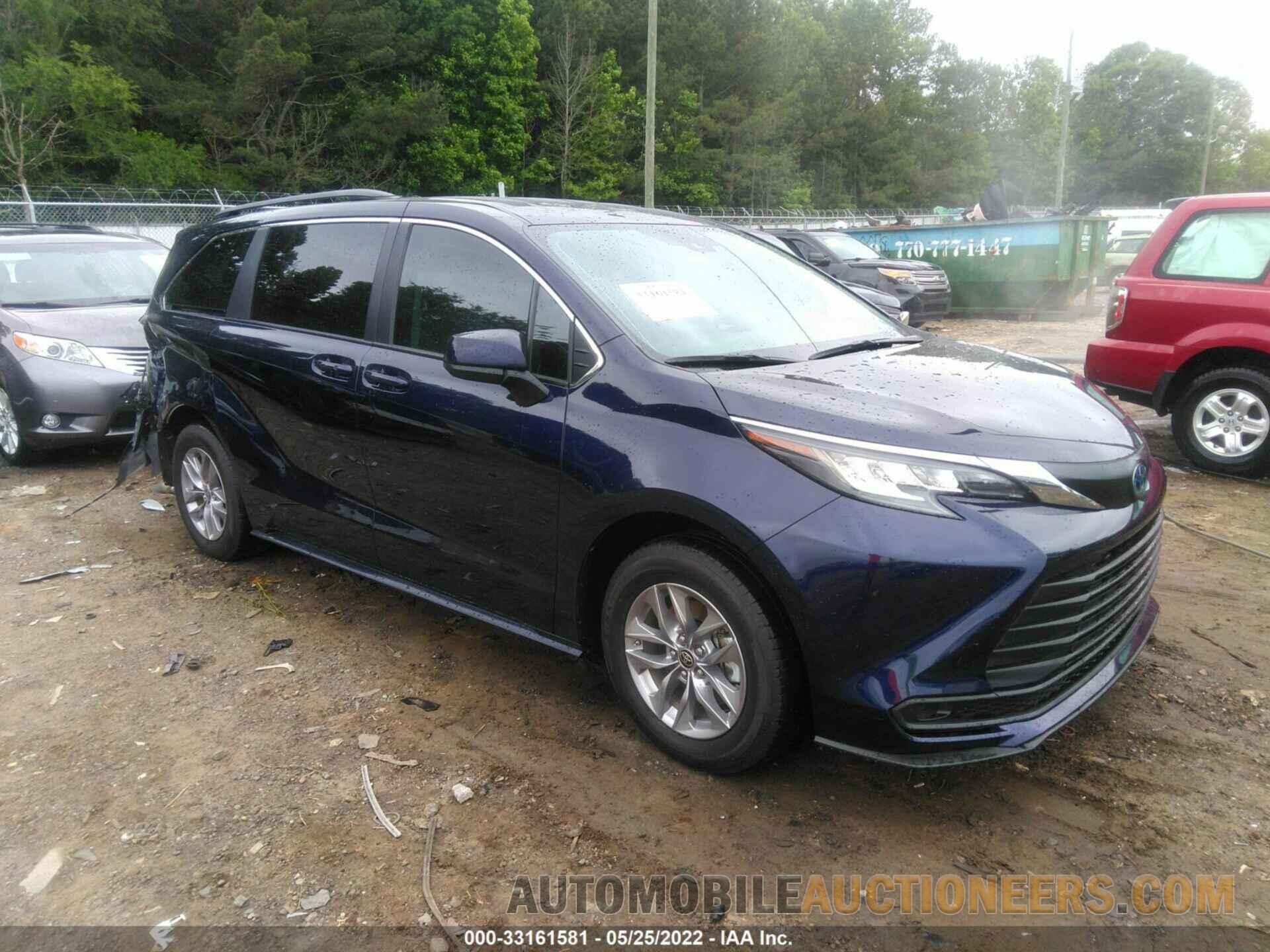 5TDKRKEC3NS098927 TOYOTA SIENNA 2022