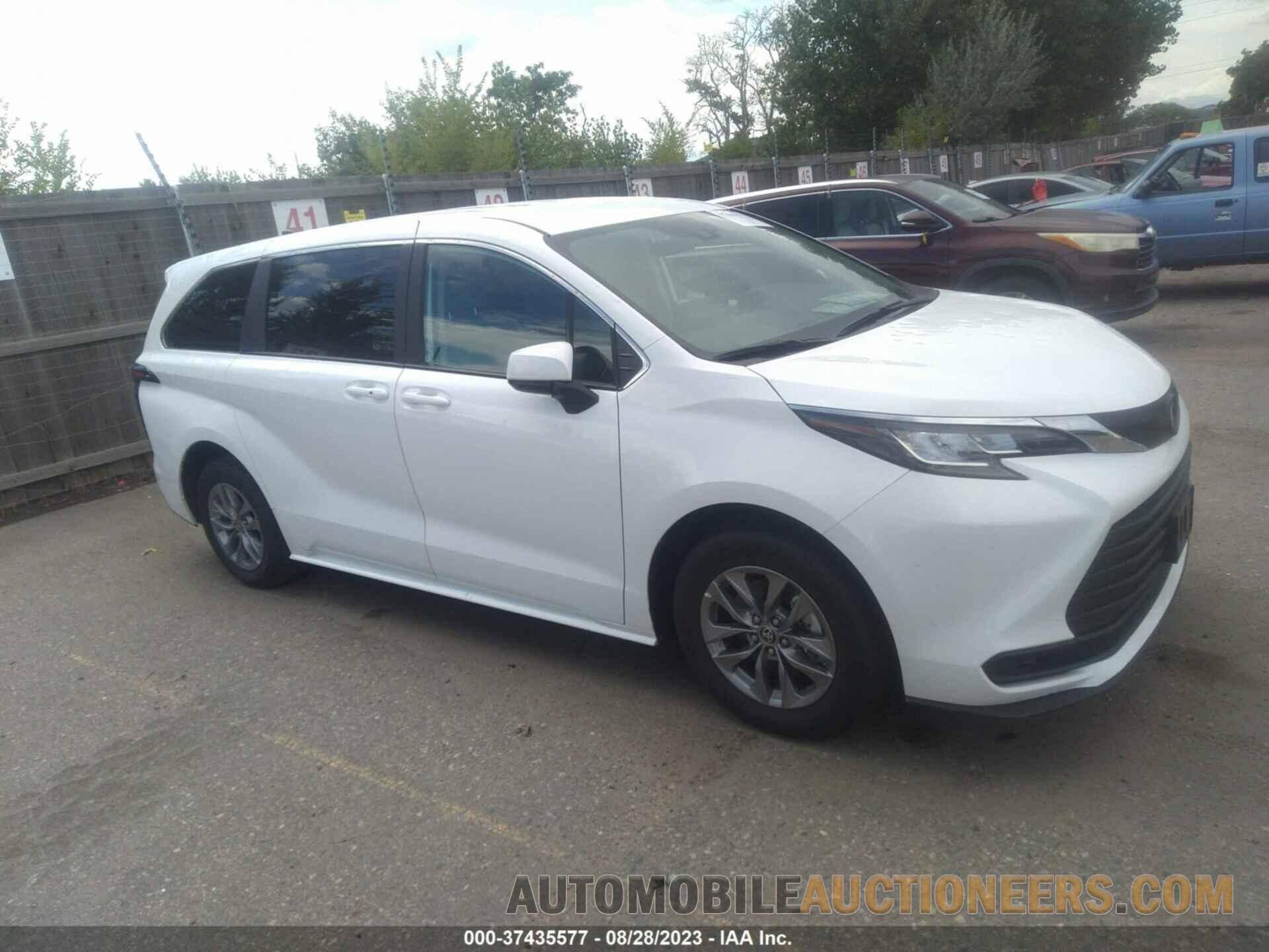 5TDKRKEC3PS161852 TOYOTA SIENNA 2023