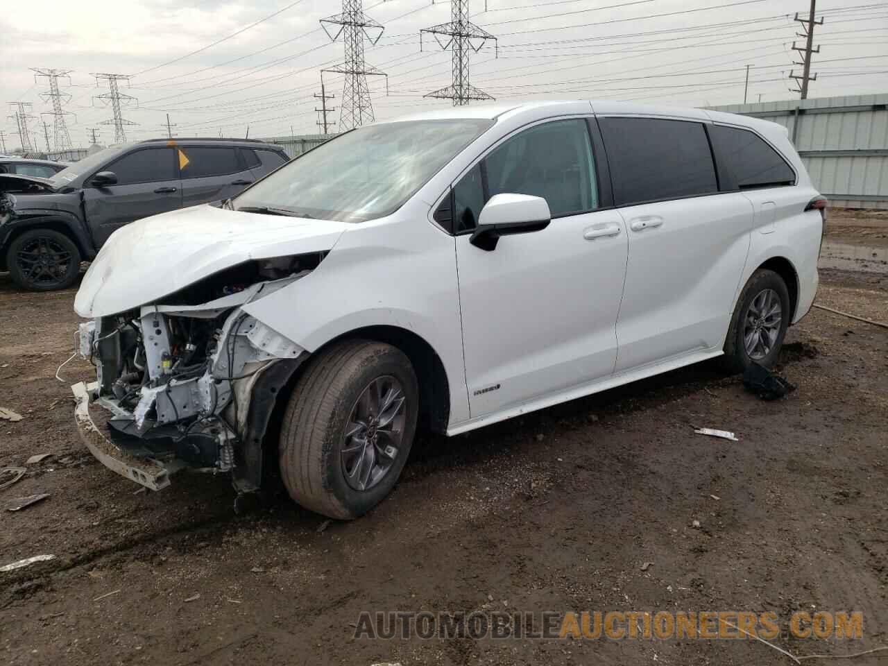 5TDKRKEC4MS016279 TOYOTA SIENNA 2021