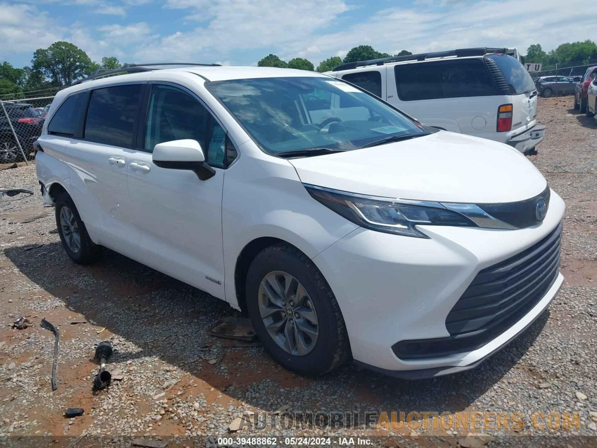 5TDKRKEC4MS073145 TOYOTA SIENNA 2021