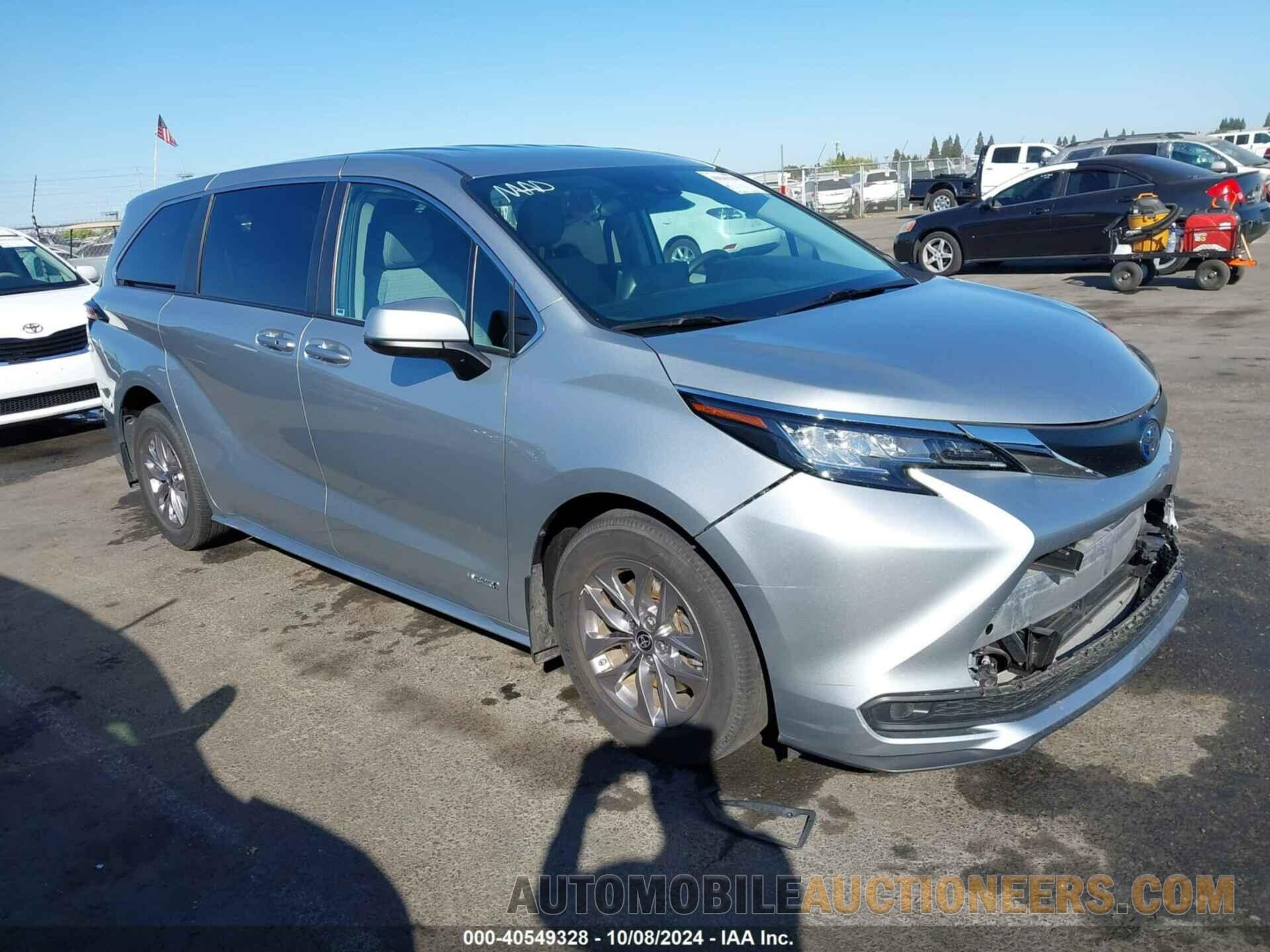 5TDKRKEC4MS074294 TOYOTA SIENNA 2021