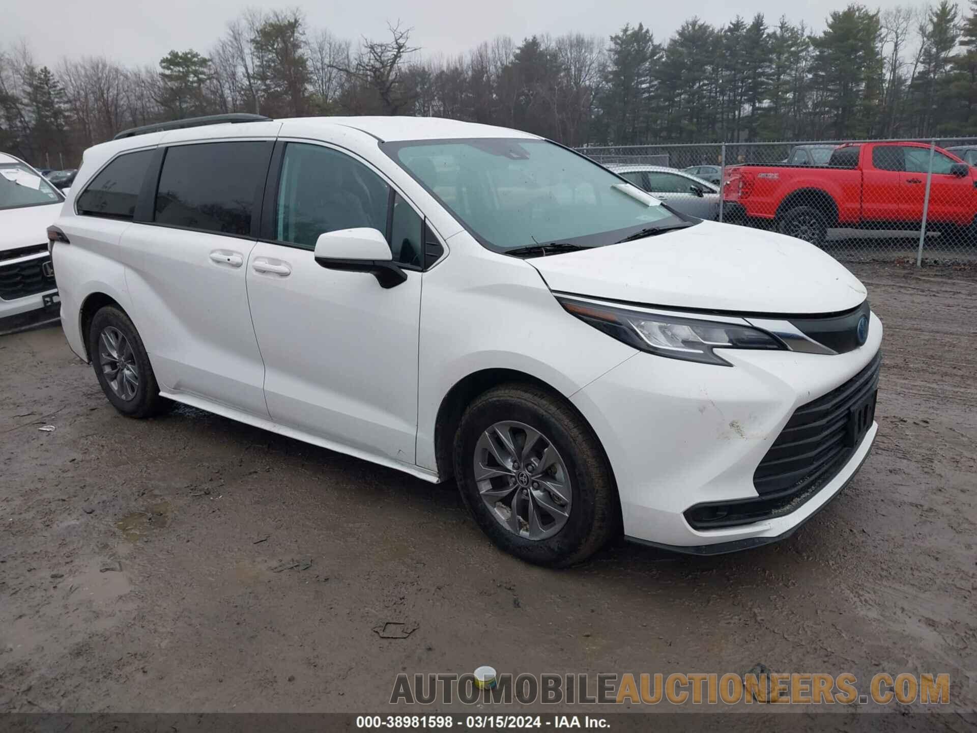 5TDKRKEC4PS143862 TOYOTA SIENNA 2023