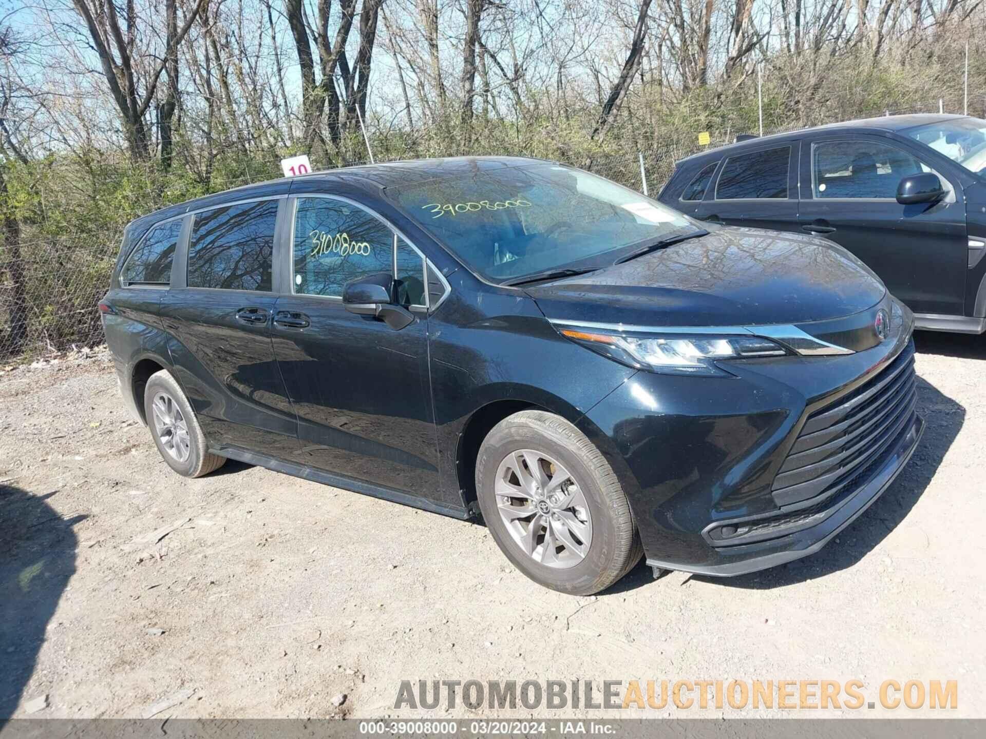 5TDKRKEC4PS167417 TOYOTA SIENNA 2023