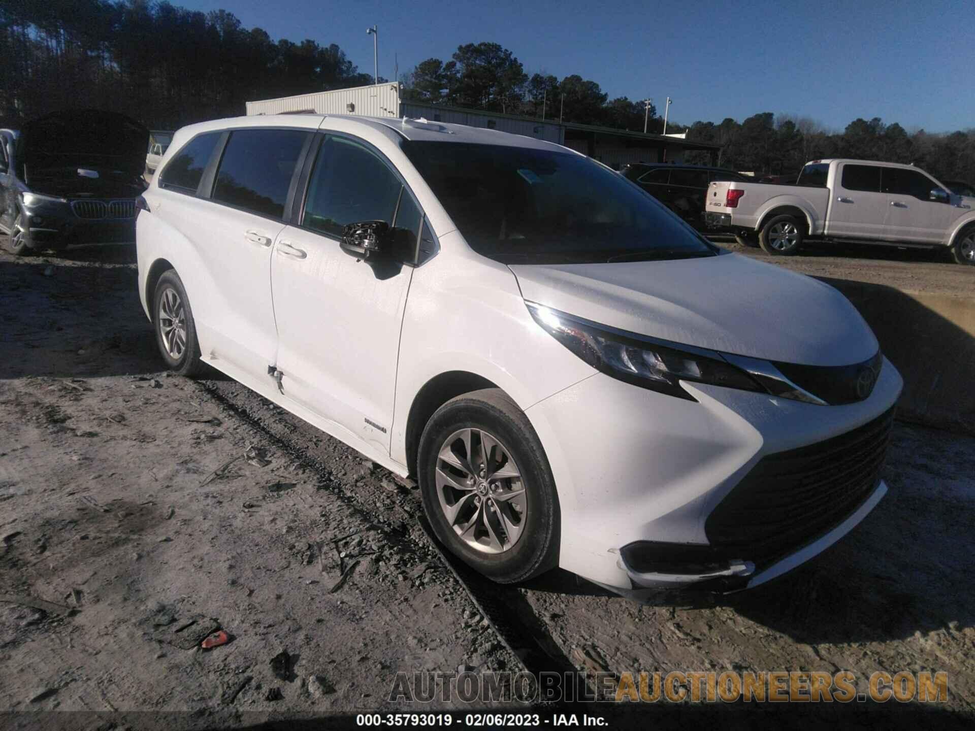 5TDKRKEC5MS014928 TOYOTA SIENNA 2021