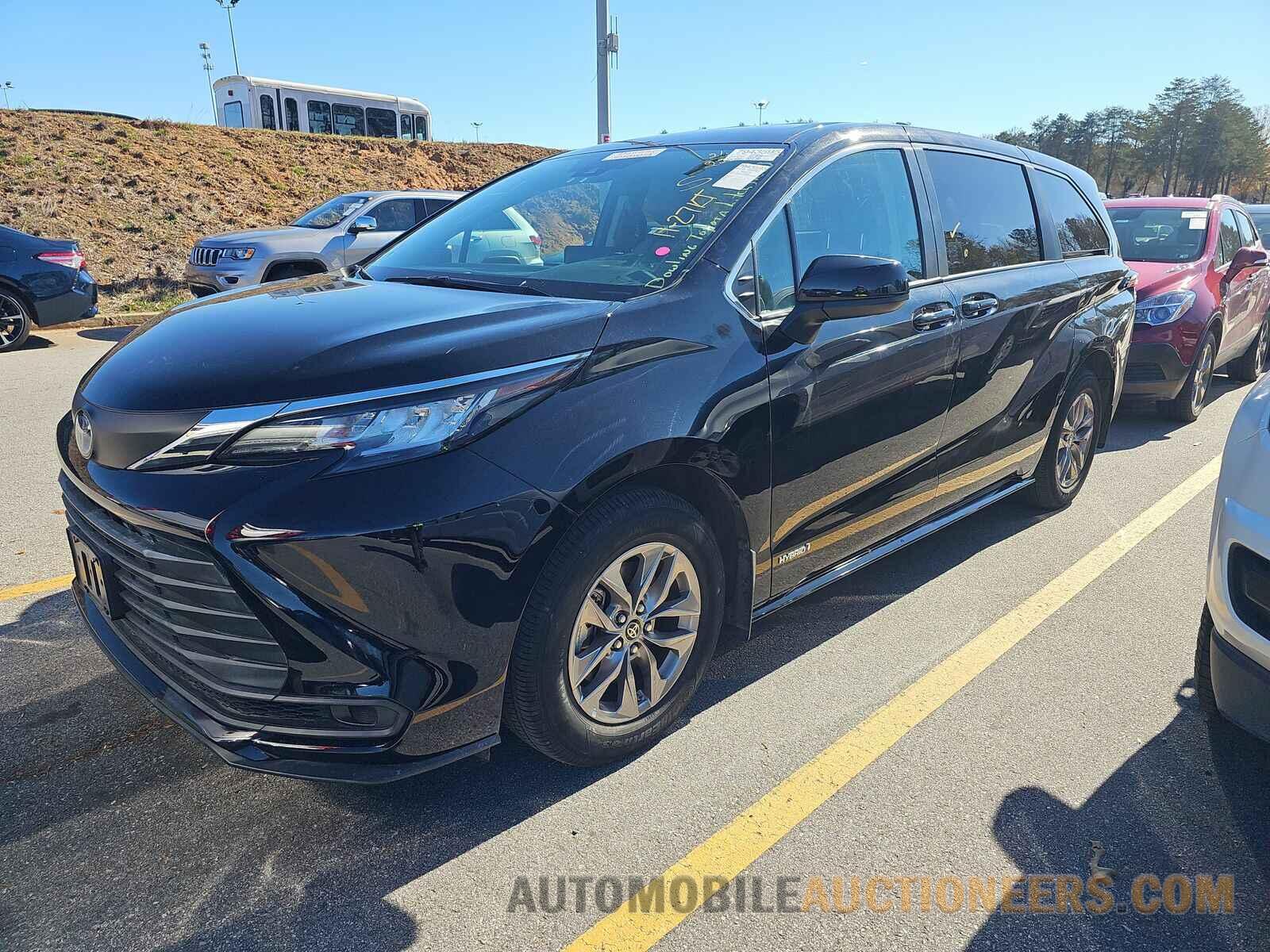 5TDKRKEC5MS019899 Toyota Sienna 2021