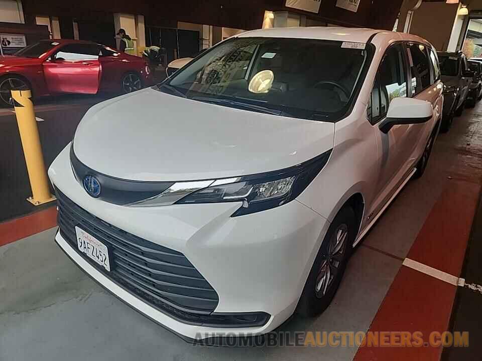 5TDKRKEC5MS020115 Toyota Sienna LE 2021