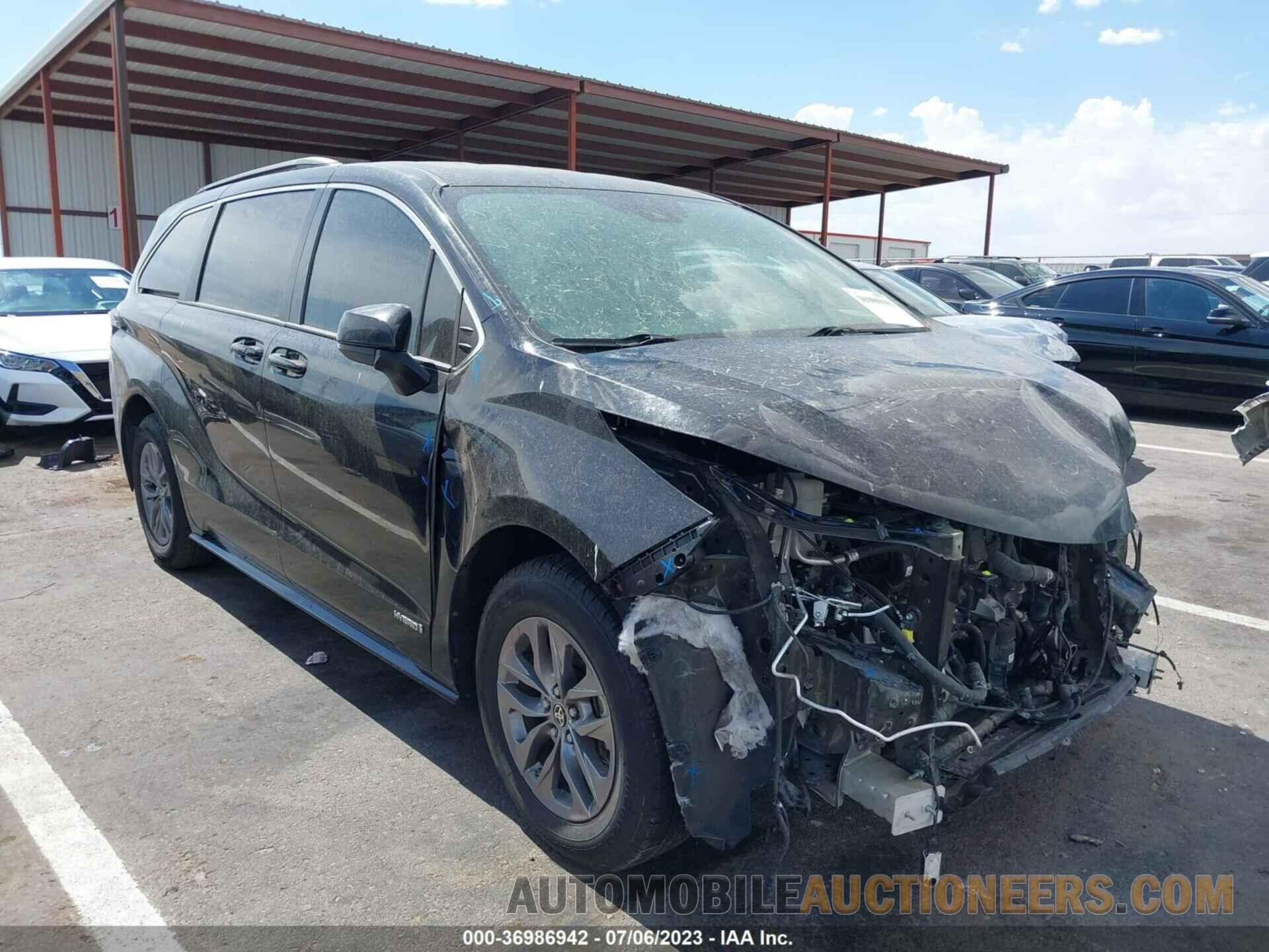 5TDKRKEC5MS037545 TOYOTA SIENNA 2021