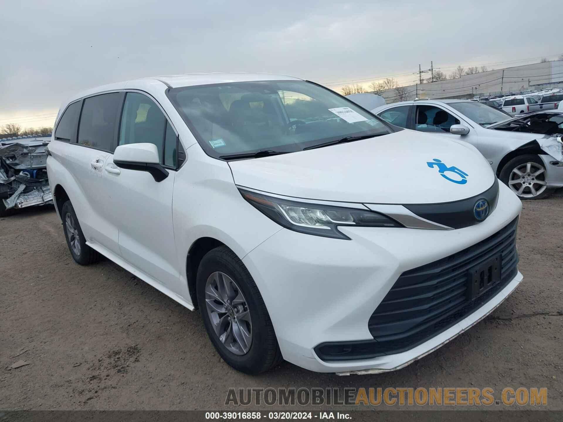 5TDKRKEC5MS042647 TOYOTA SIENNA 2021