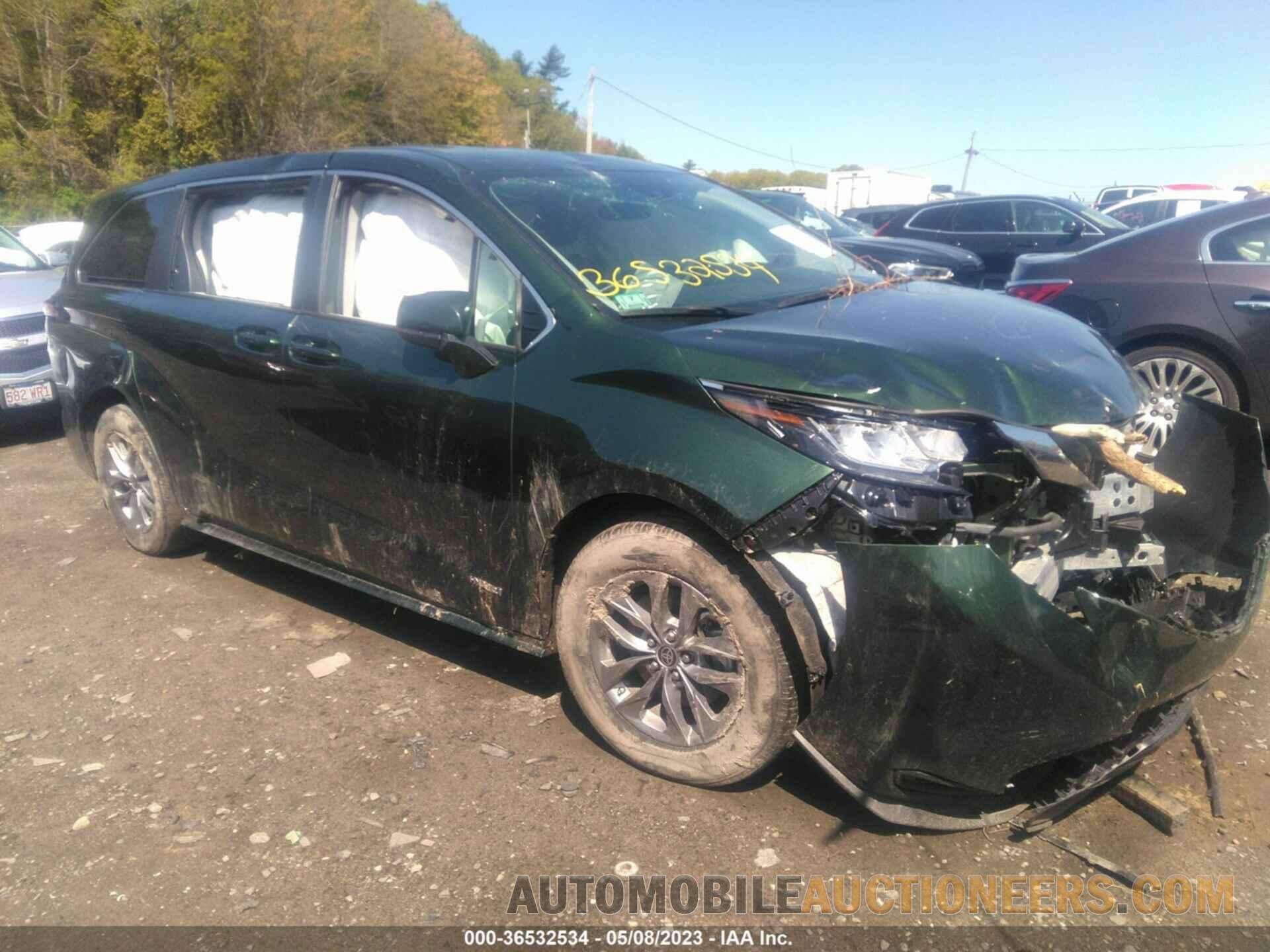 5TDKRKEC5MS046634 TOYOTA SIENNA 2021