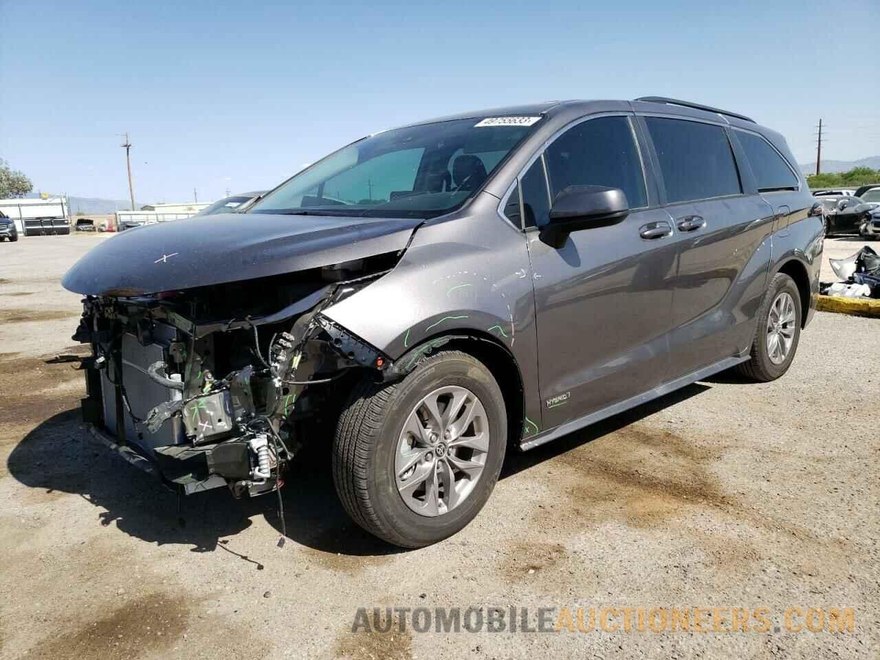 5TDKRKEC5MS059724 TOYOTA SIENNA 2021