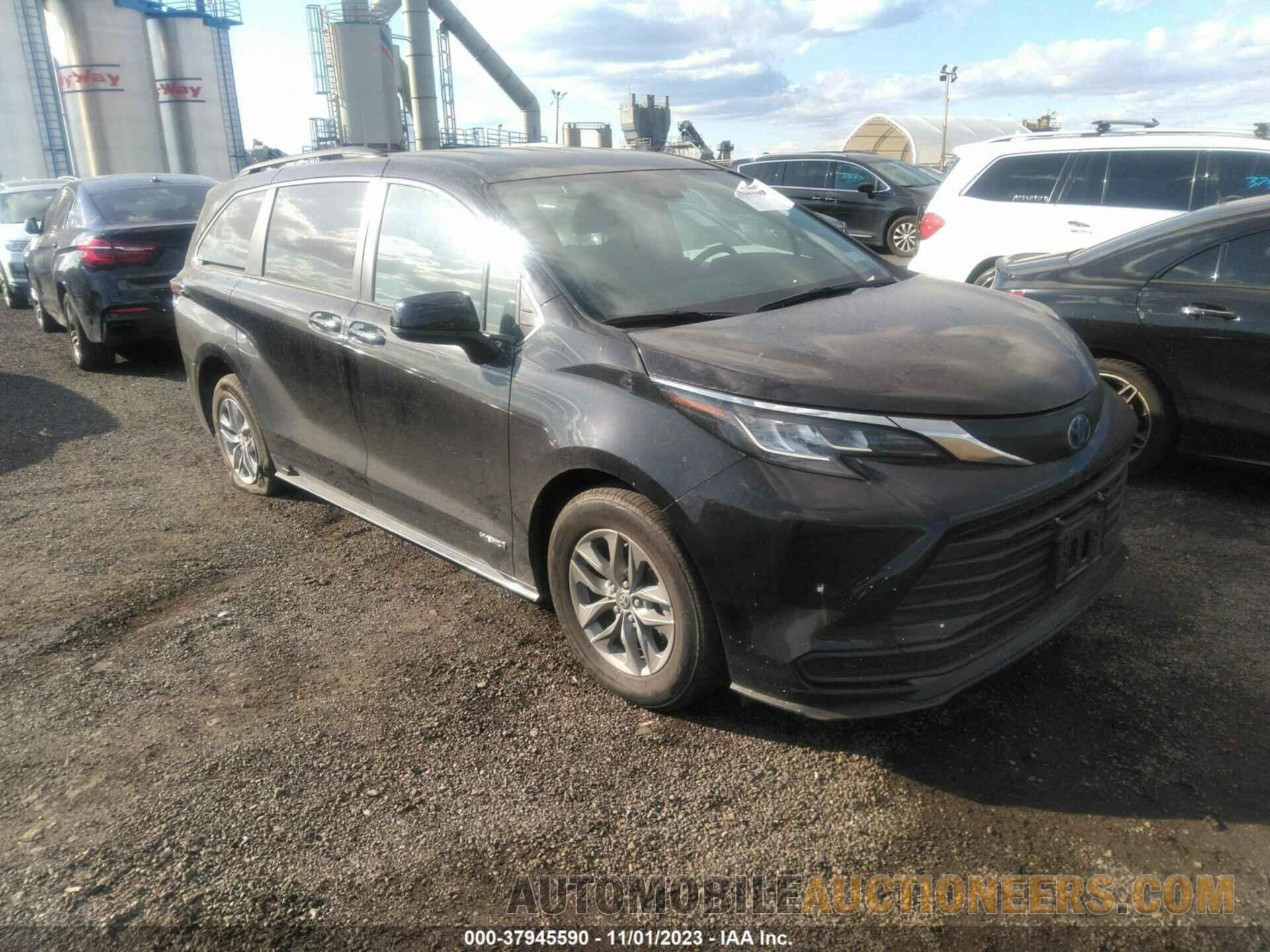 5TDKRKEC5MS071839 TOYOTA SIENNA 2021