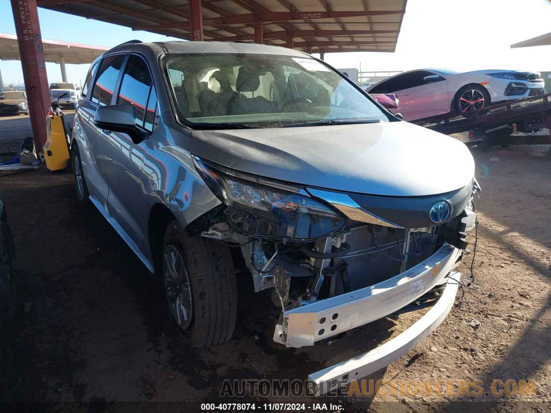 5TDKRKEC5MS074756 TOYOTA SIENNA 2021