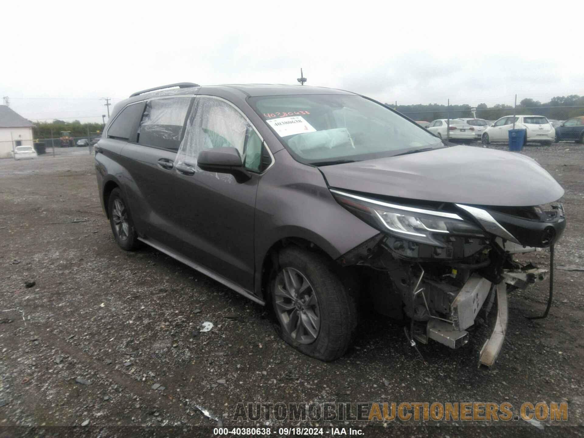 5TDKRKEC5NS088688 TOYOTA SIENNA 2022