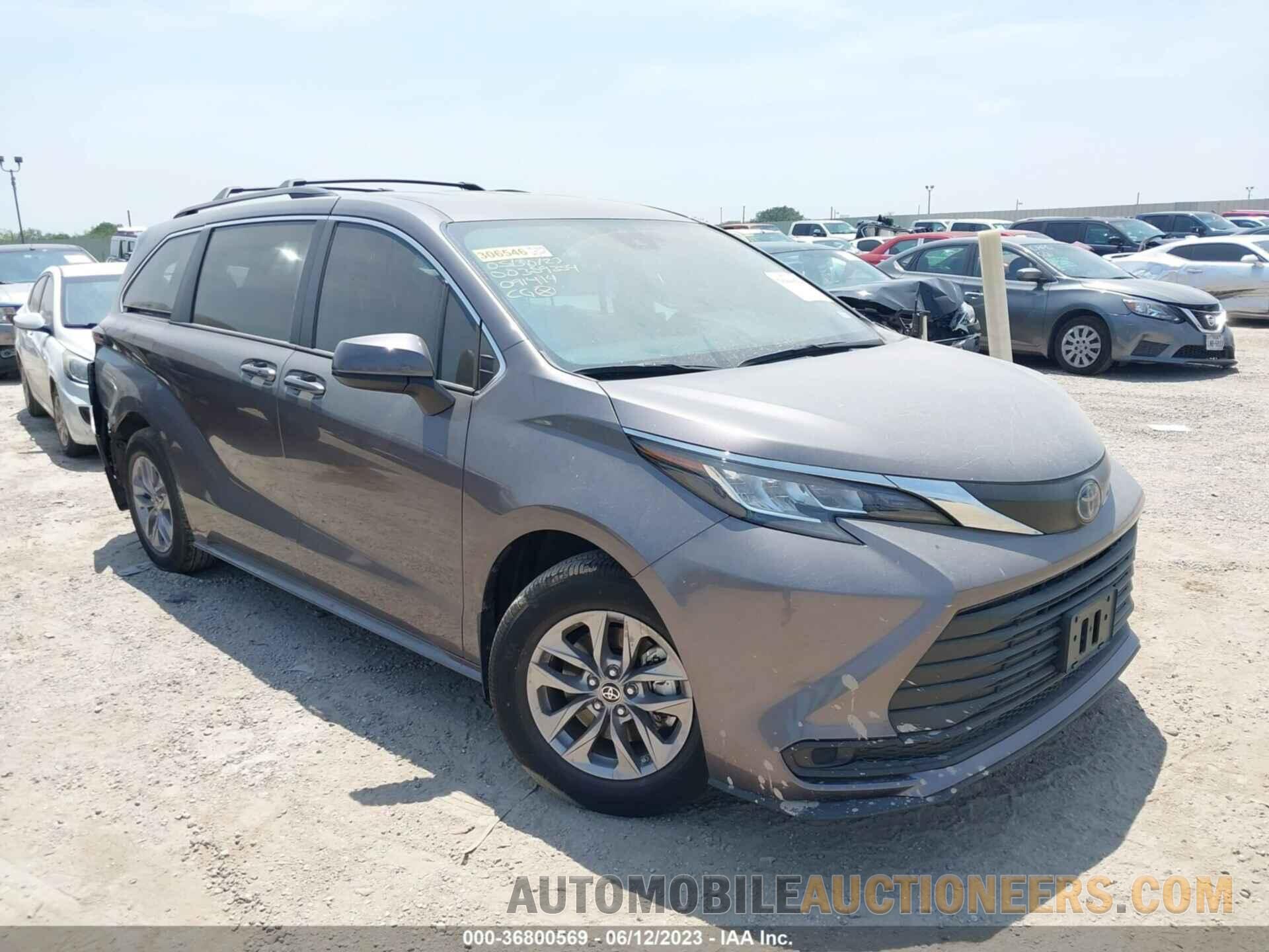 5TDKRKEC5NS091414 TOYOTA SIENNA 2022