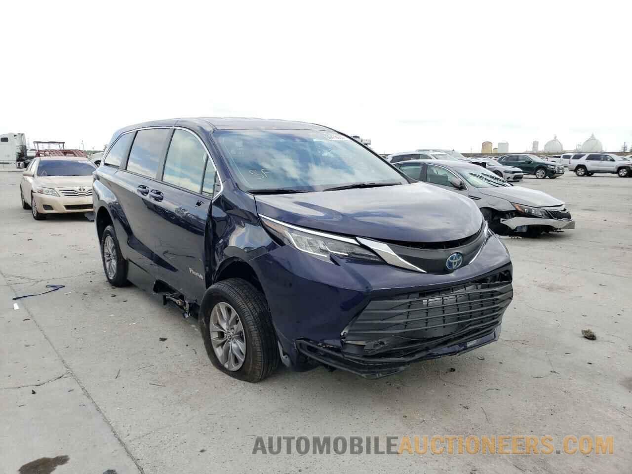 5TDKRKEC5NS099545 TOYOTA SIENNA 2022