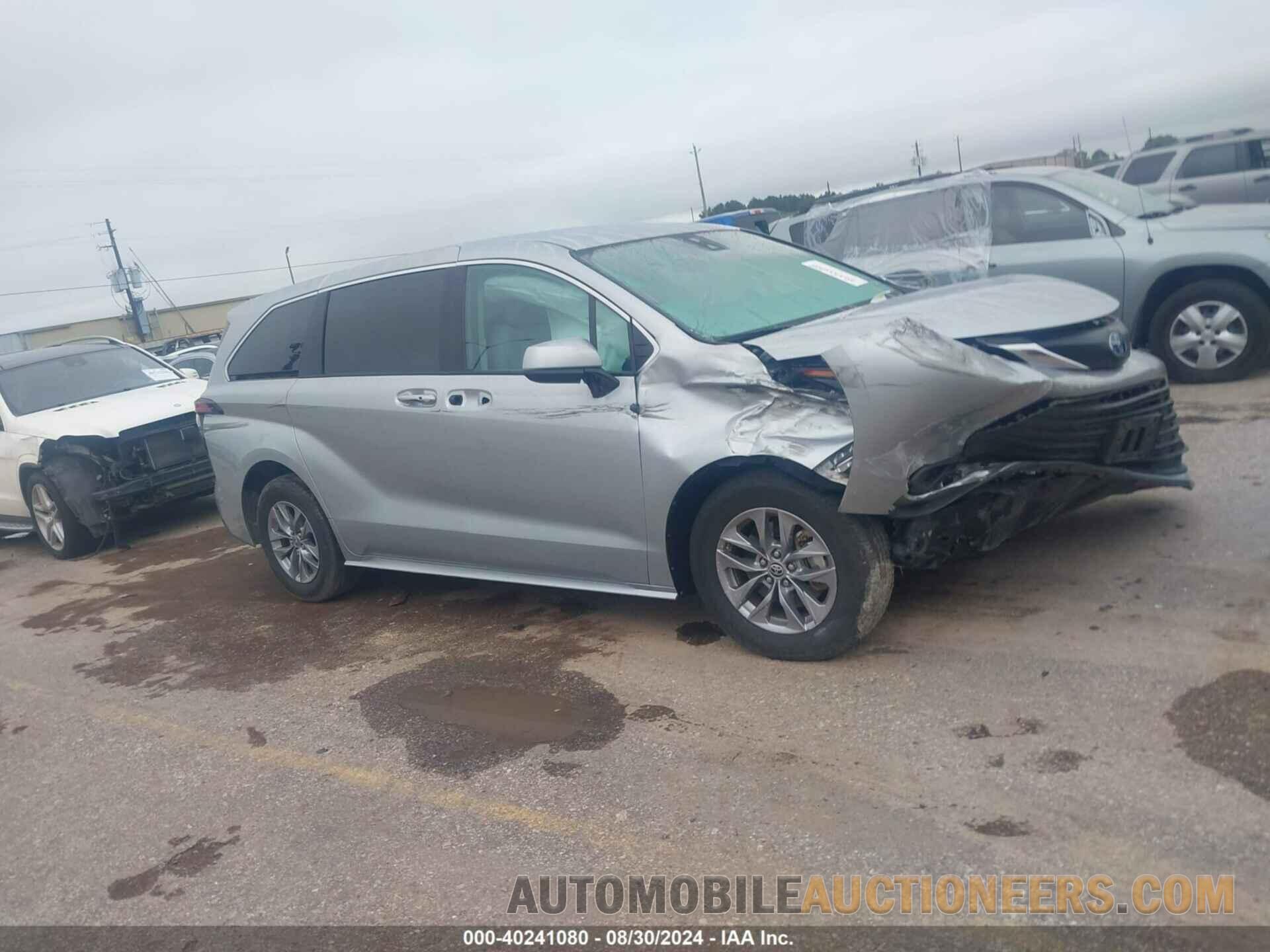 5TDKRKEC5NS116991 TOYOTA SIENNA 2022