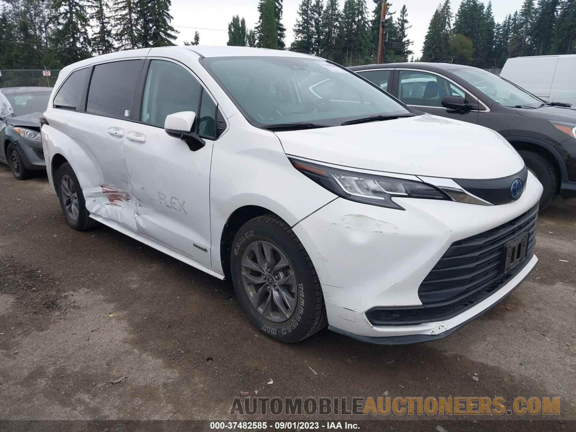 5TDKRKEC6MS034959 TOYOTA SIENNA 2021