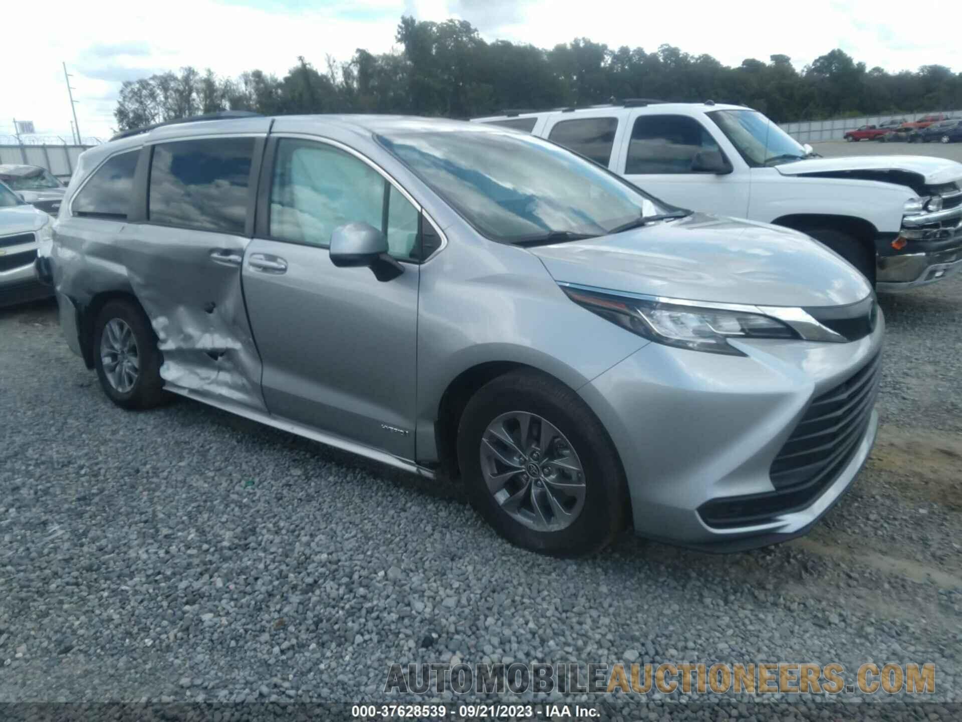 5TDKRKEC6MS036498 TOYOTA SIENNA 2021