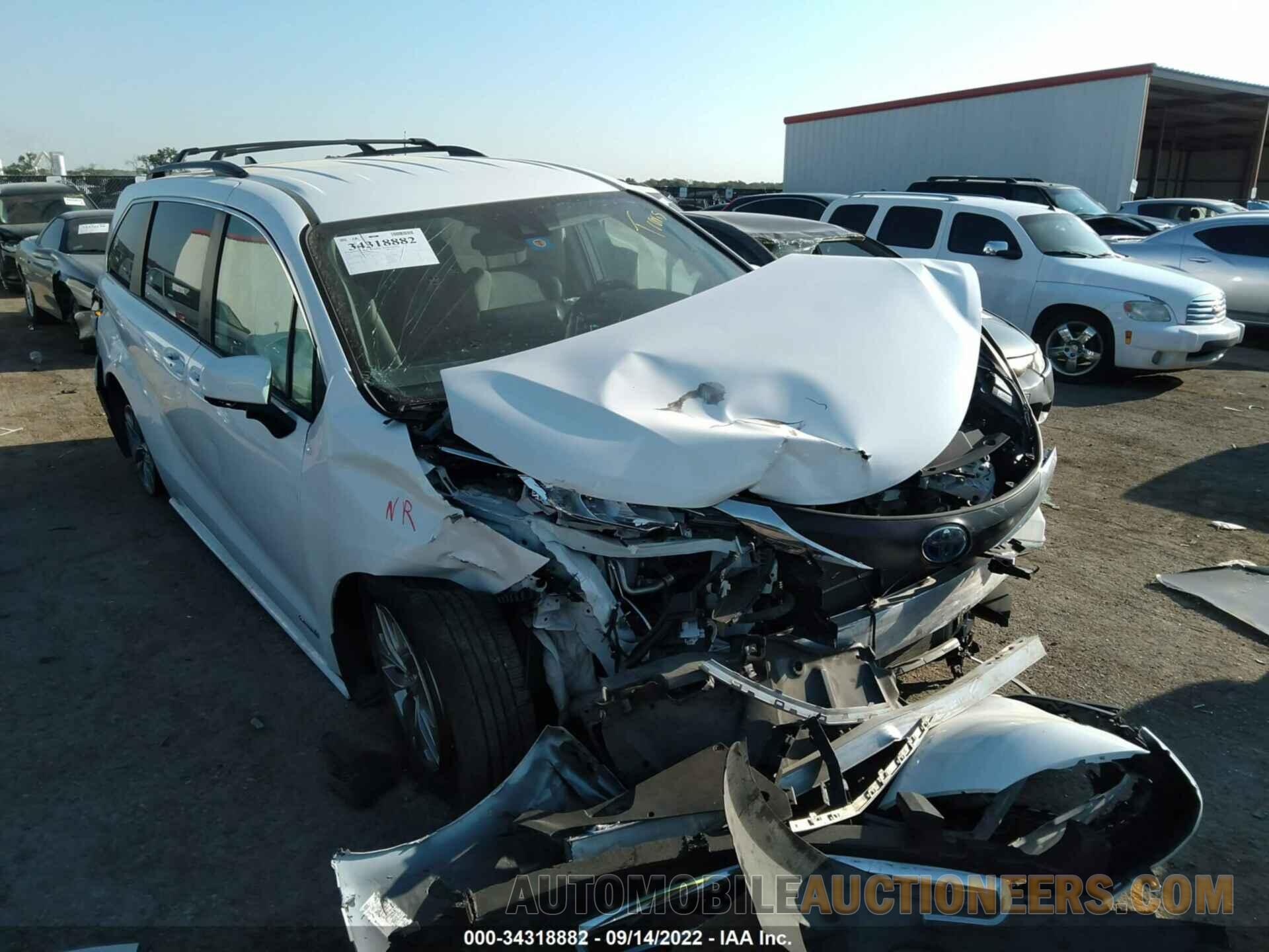 5TDKRKEC6MS068934 TOYOTA SIENNA 2021