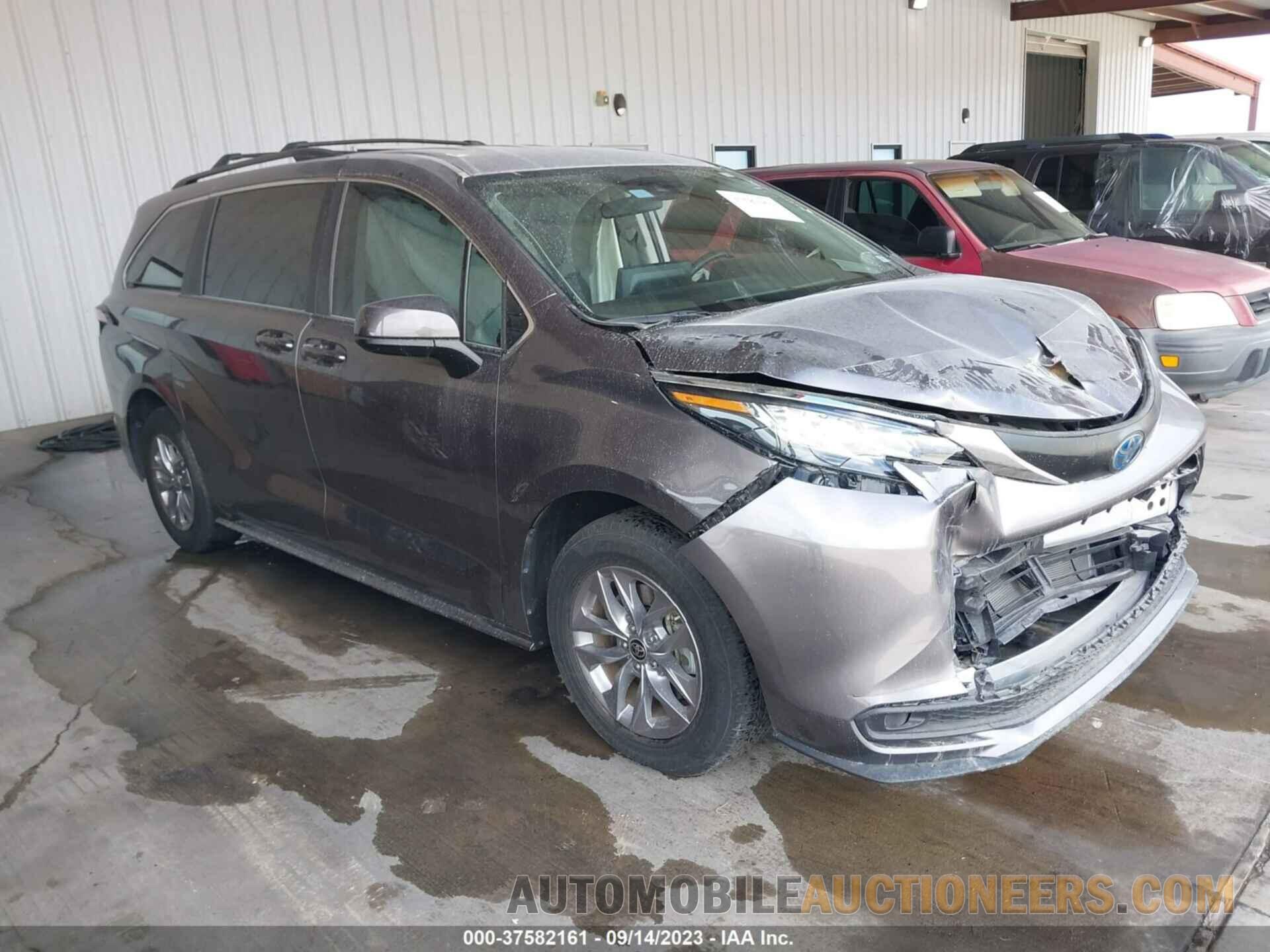 5TDKRKEC6NS080289 TOYOTA SIENNA 2022