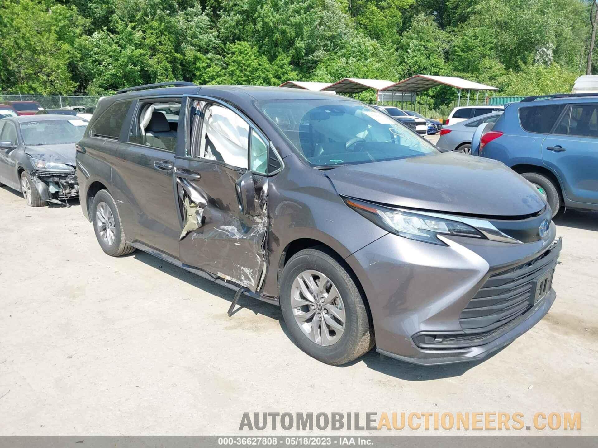 5TDKRKEC6NS092605 TOYOTA SIENNA 2022