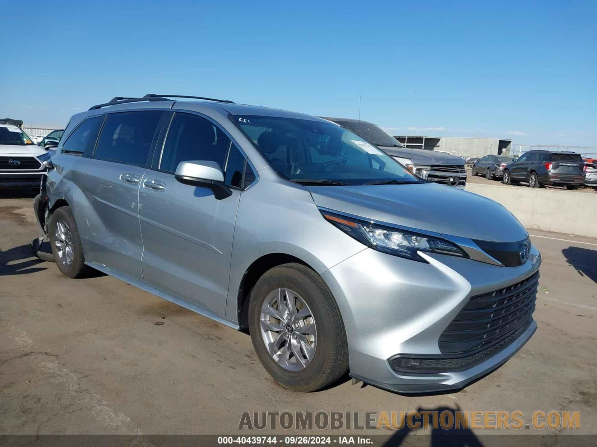 5TDKRKEC6NS103246 TOYOTA SIENNA 2022