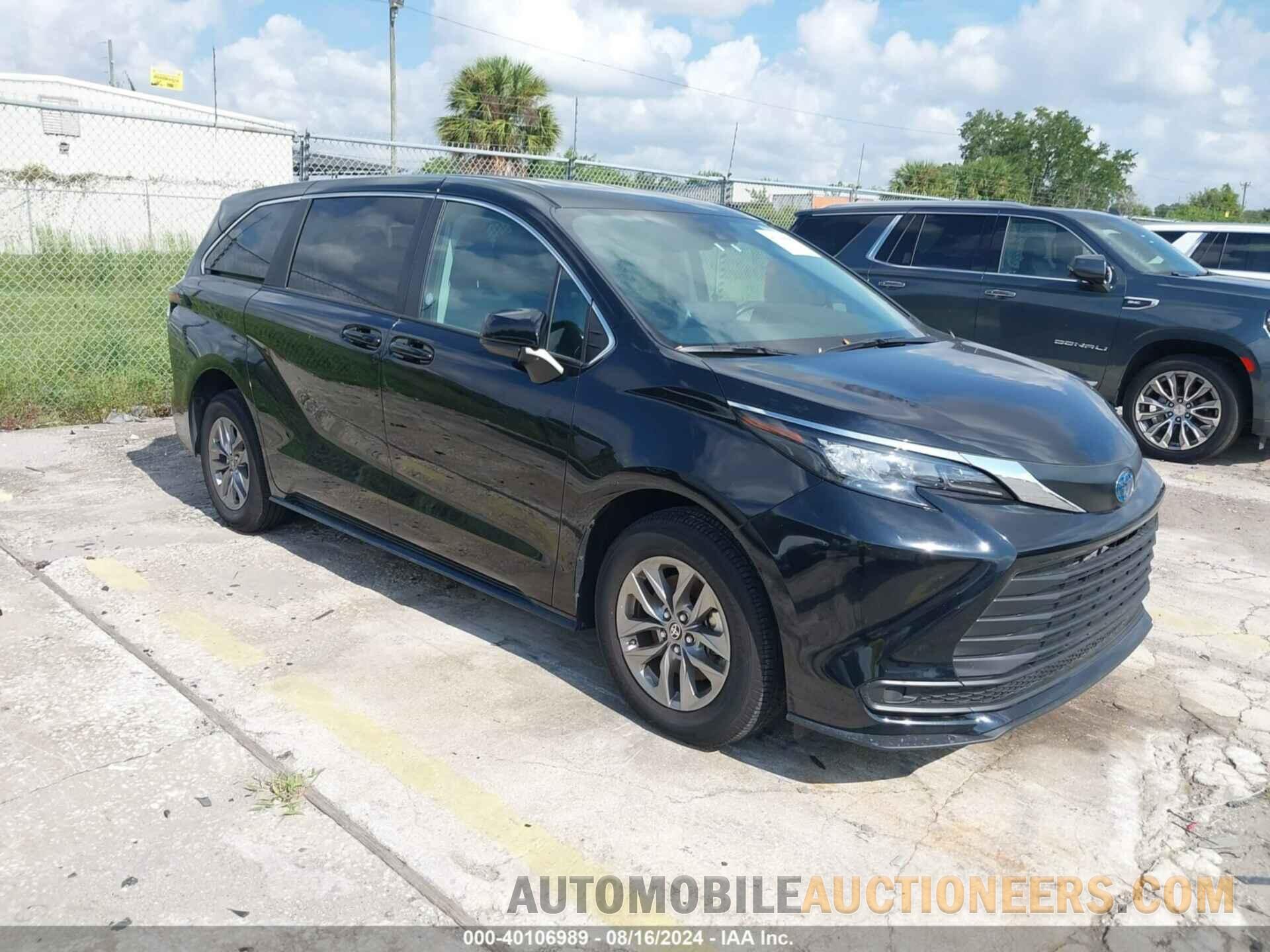 5TDKRKEC6RS195156 TOYOTA SIENNA 2024