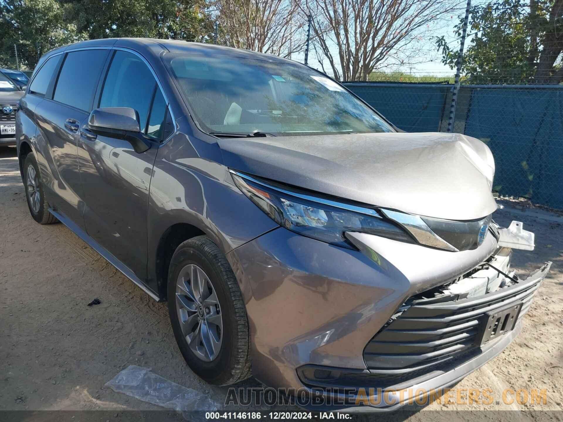 5TDKRKEC6RS198963 TOYOTA SIENNA 2024