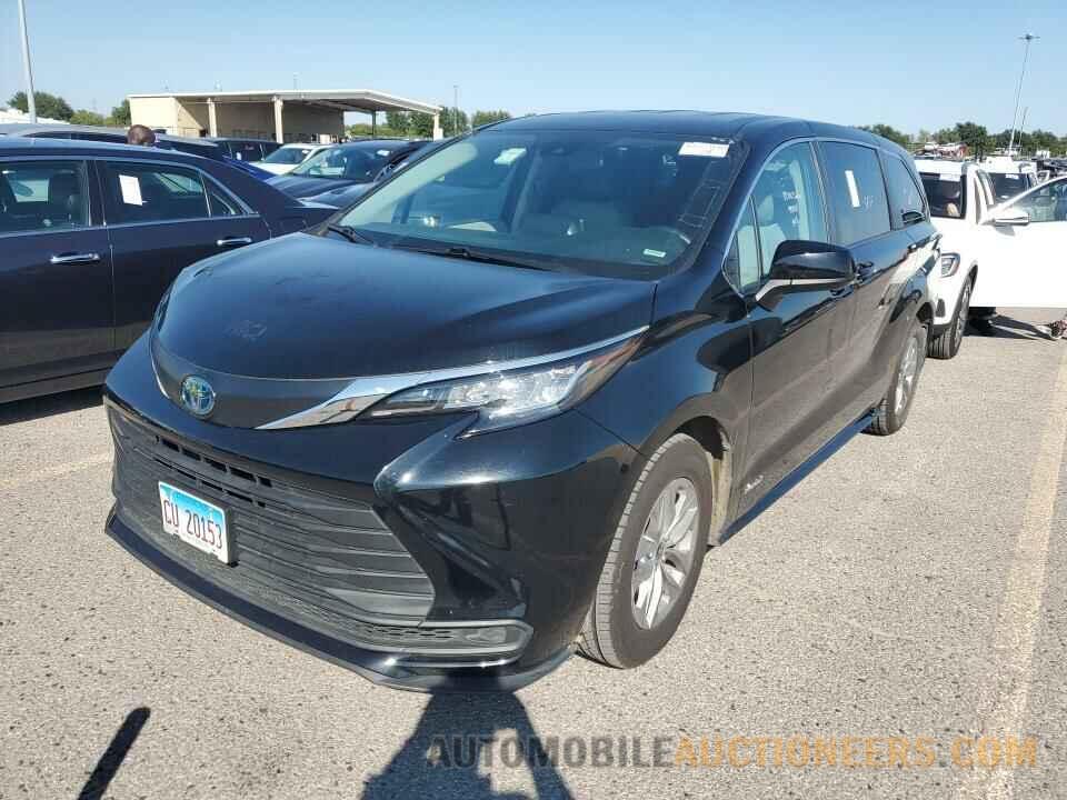 5TDKRKEC7MS048191 Toyota Sienna LE 2021