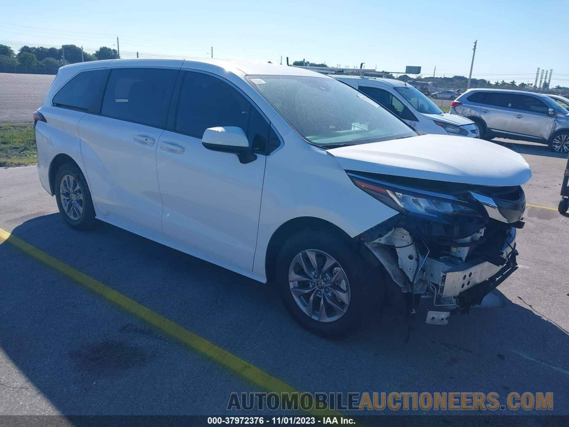 5TDKRKEC7NS087218 TOYOTA SIENNA 2022