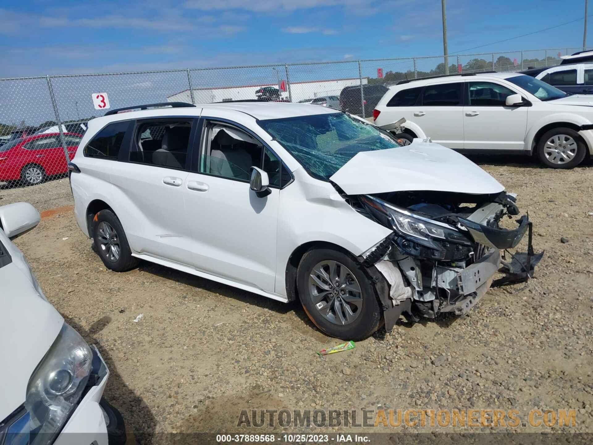 5TDKRKEC7NS098526 TOYOTA SIENNA 2022