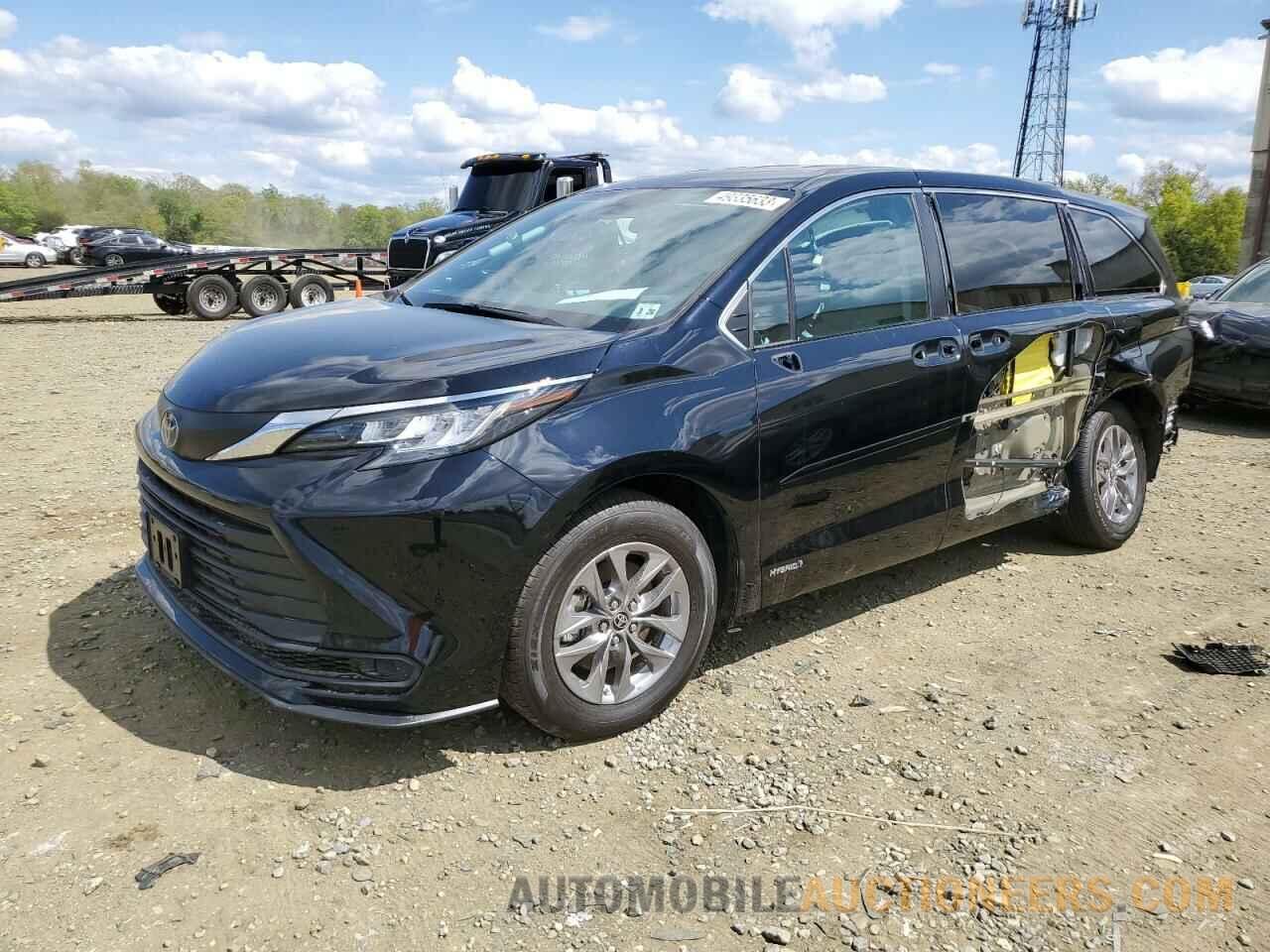 5TDKRKEC8MS033599 TOYOTA SIENNA 2021