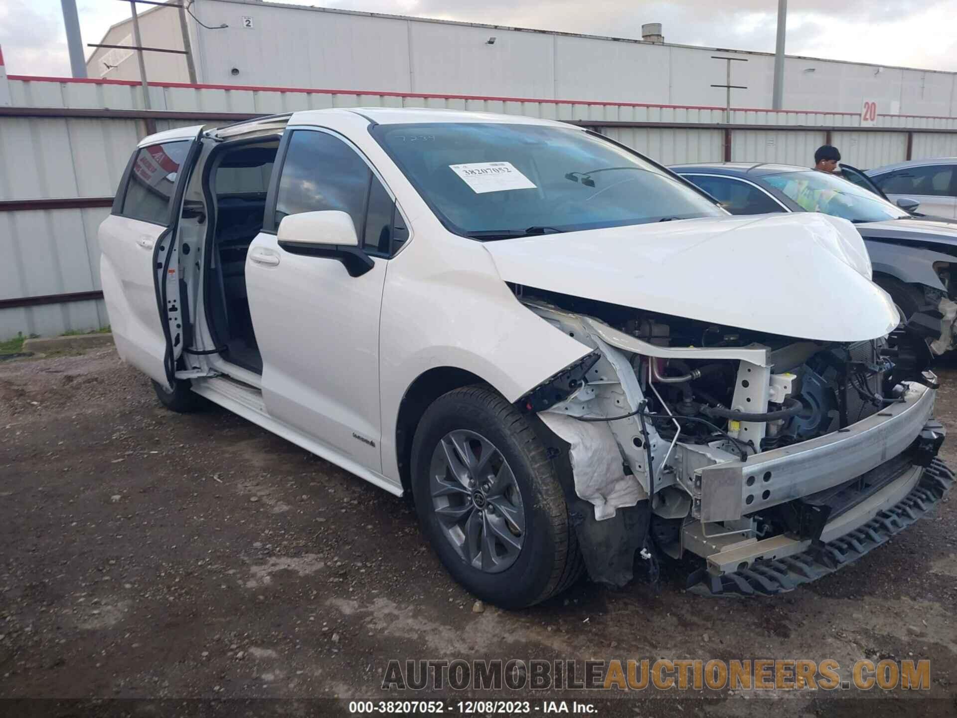 5TDKRKEC8MS071799 TOYOTA SIENNA 2021